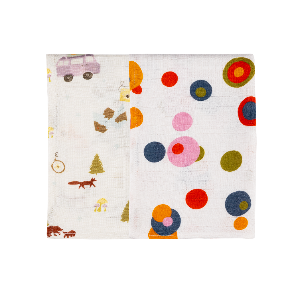 Organic Muslin Multipurpose Cloth (Set of 2)