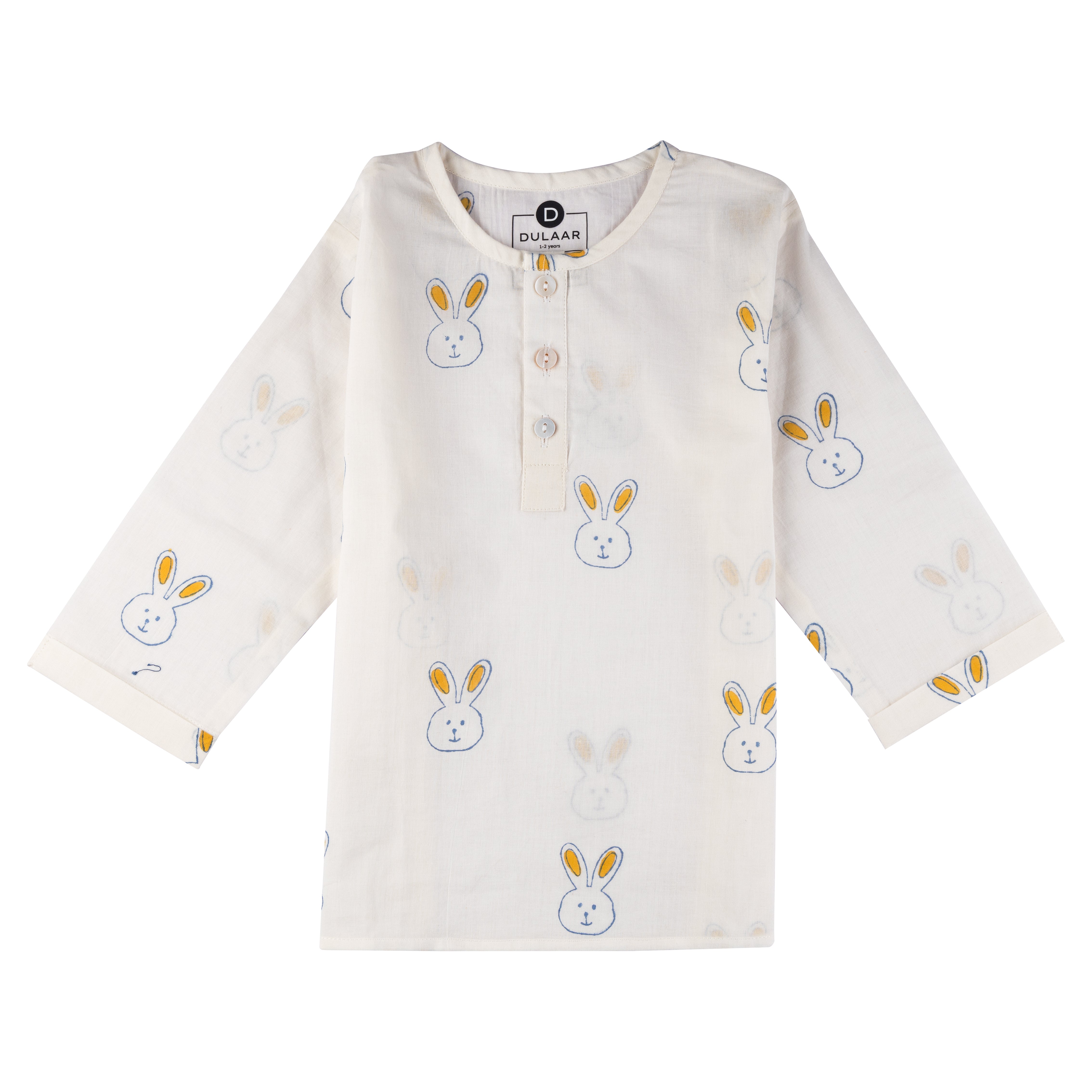 Mulmul Nightwear Set | Hand-Block Printed