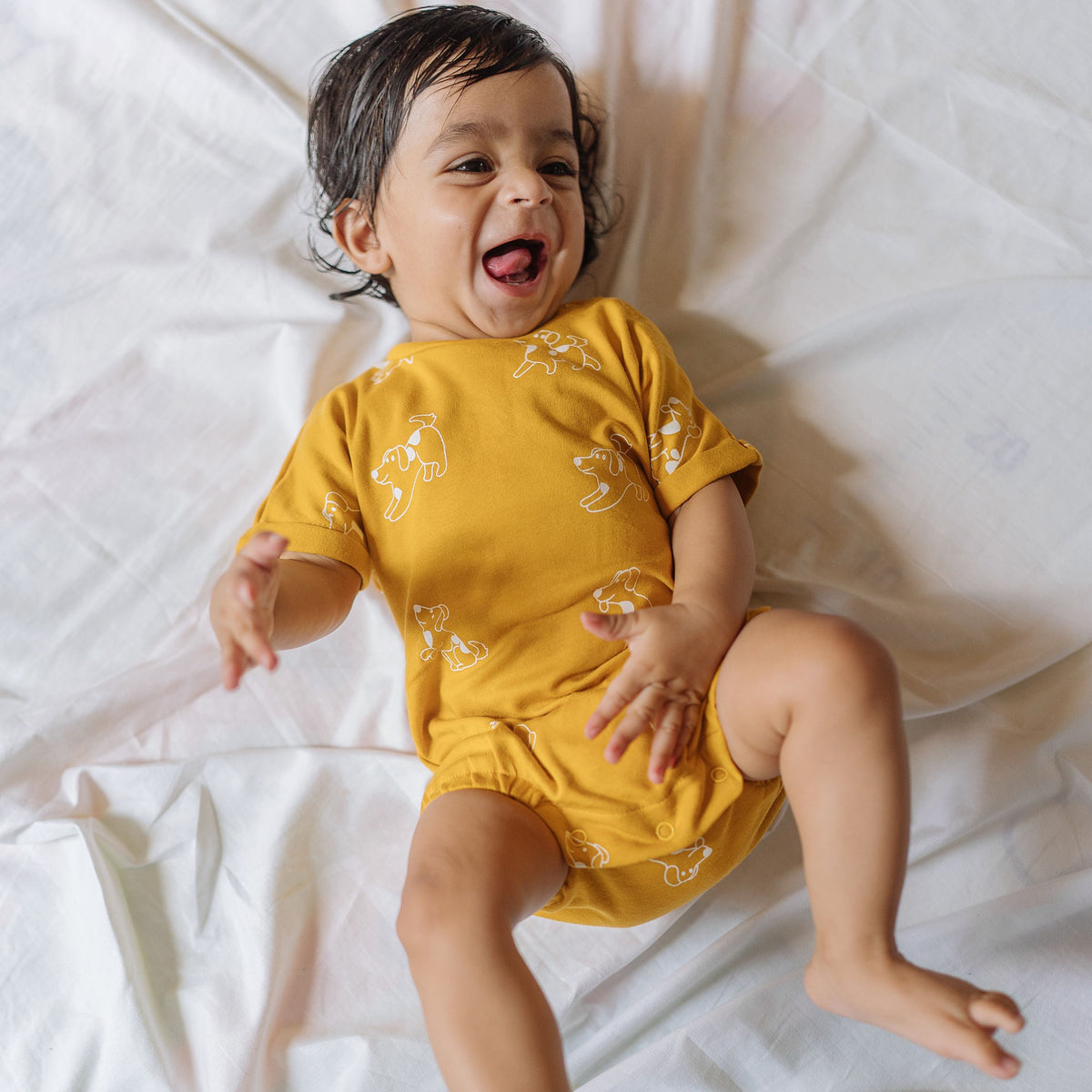 Cotton T-shirt Onesie