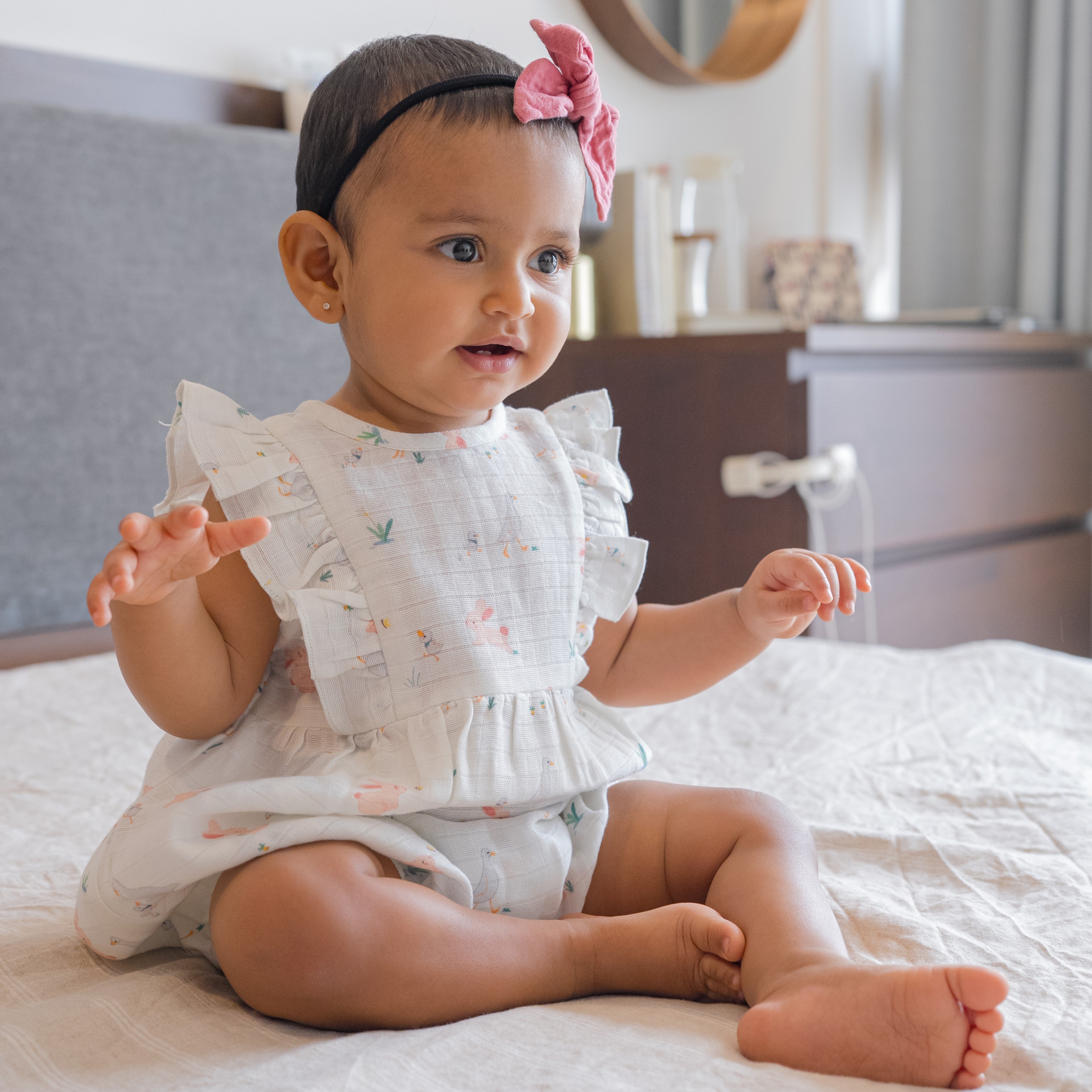Organic Muslin Romper