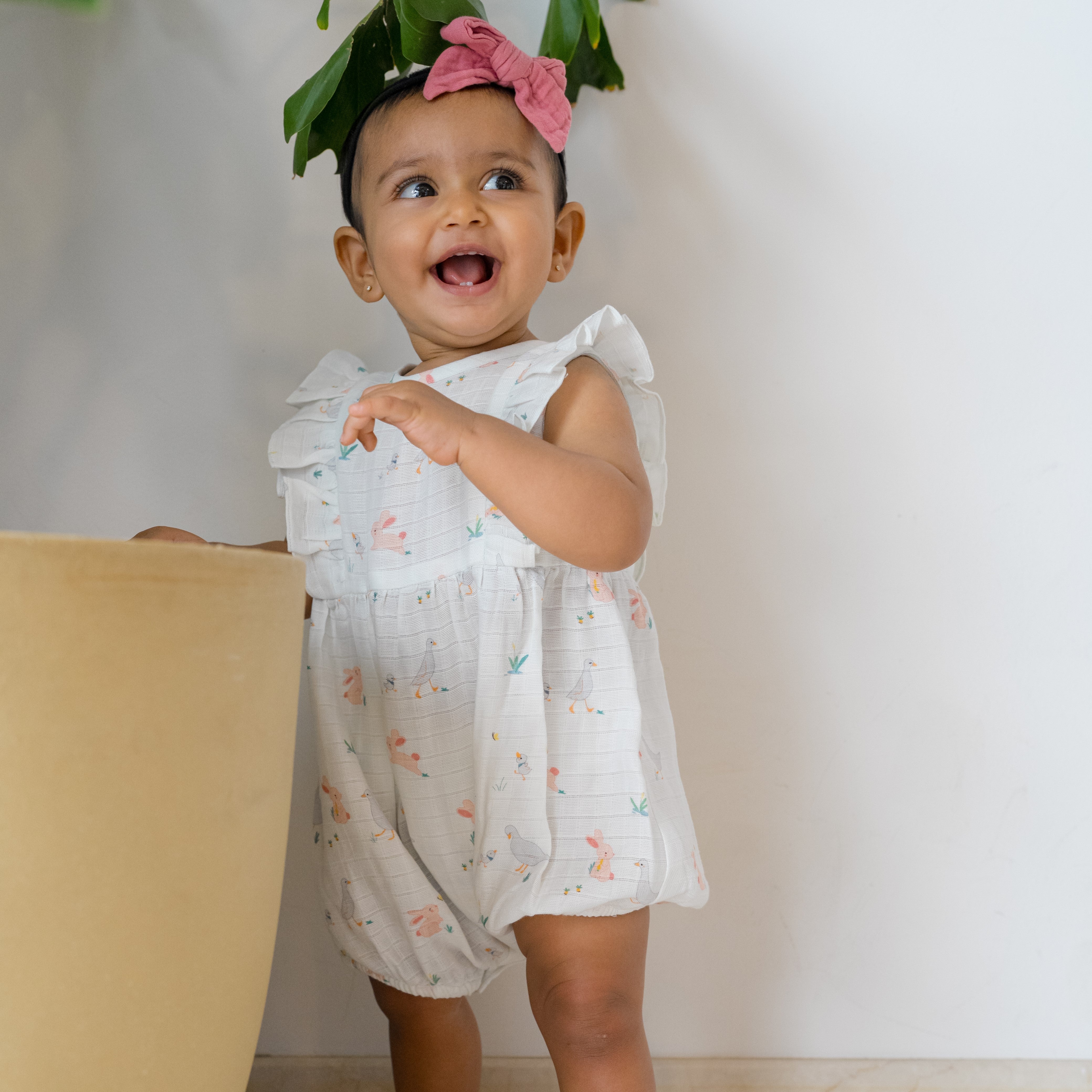 Organic Muslin Romper