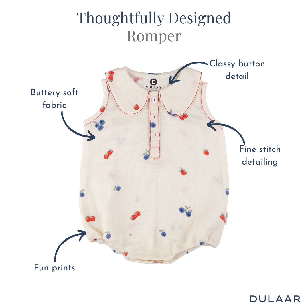Organic Muslin Romper