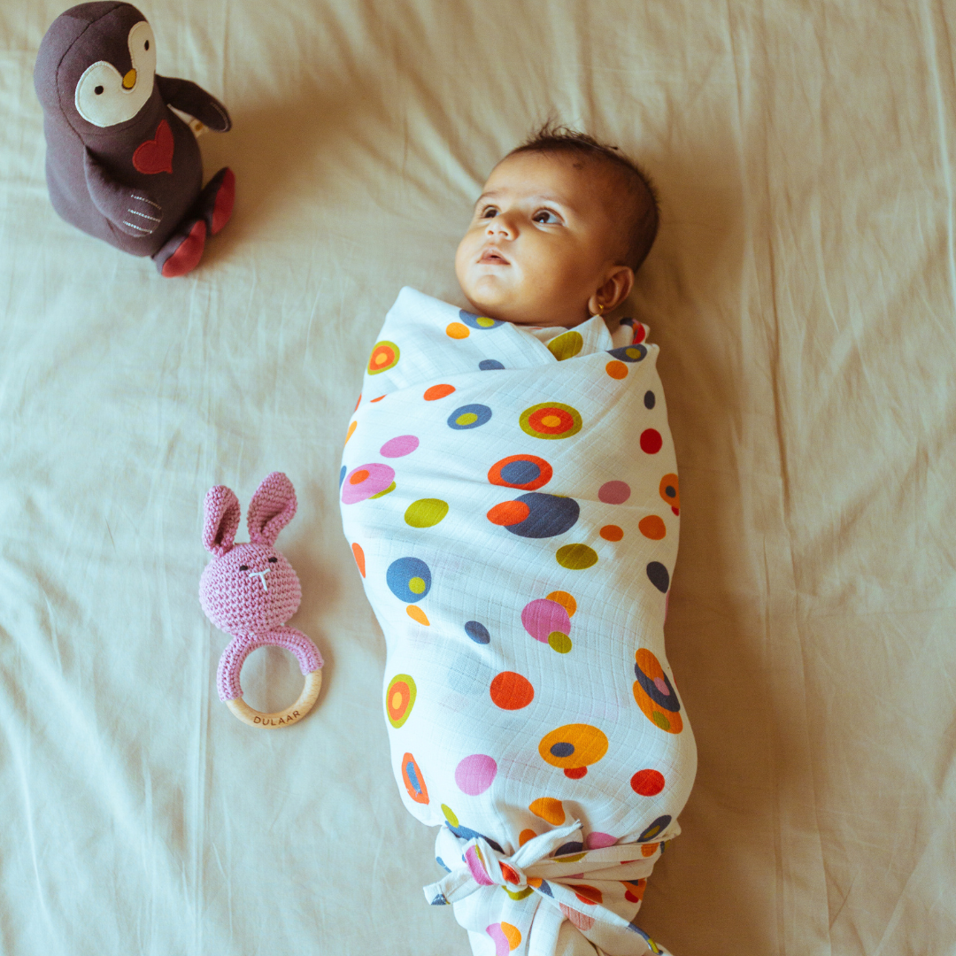 Organic Muslin Swaddle (Set of 3)