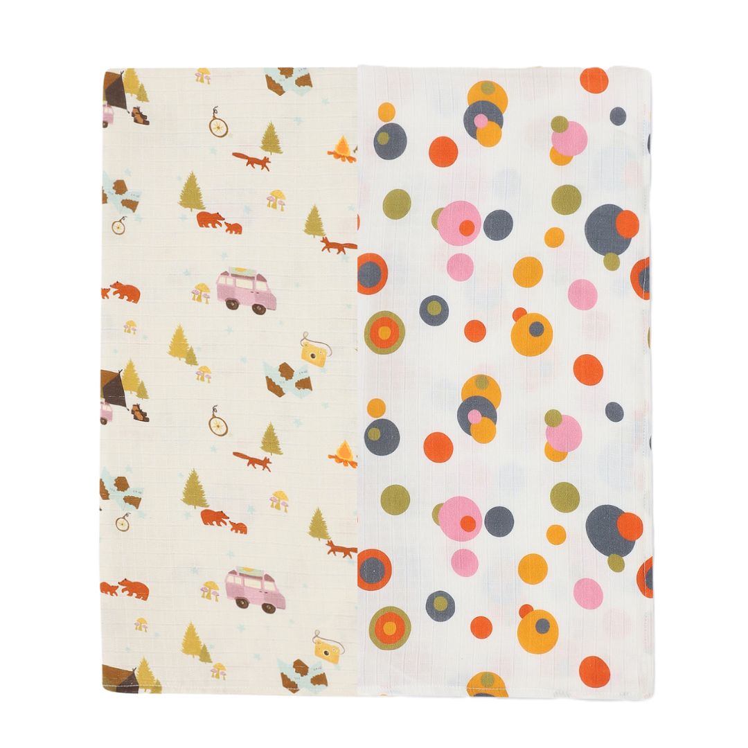 Organic Muslin Swaddle (Set of 2)
