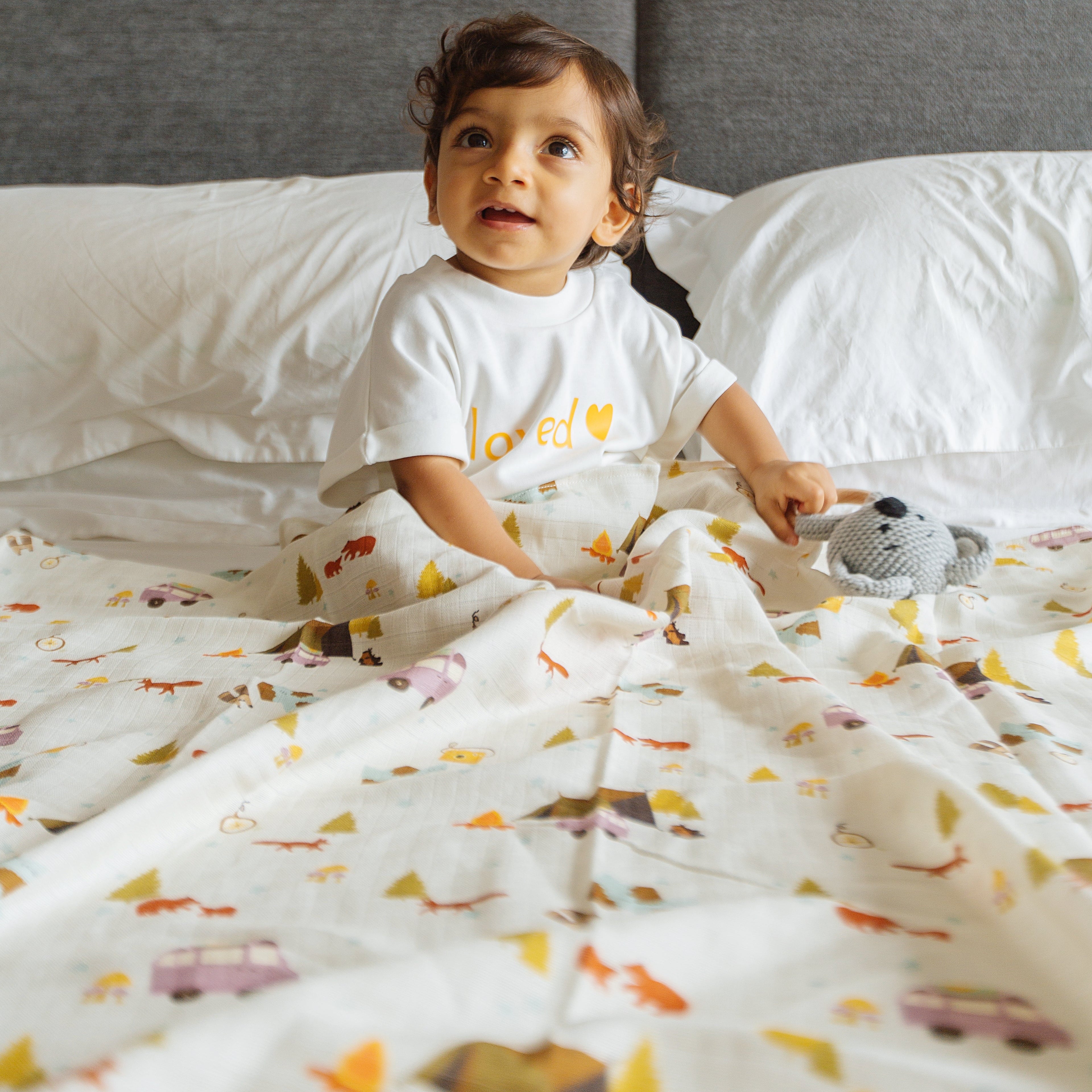 Organic Muslin Swaddle (Set of 4)