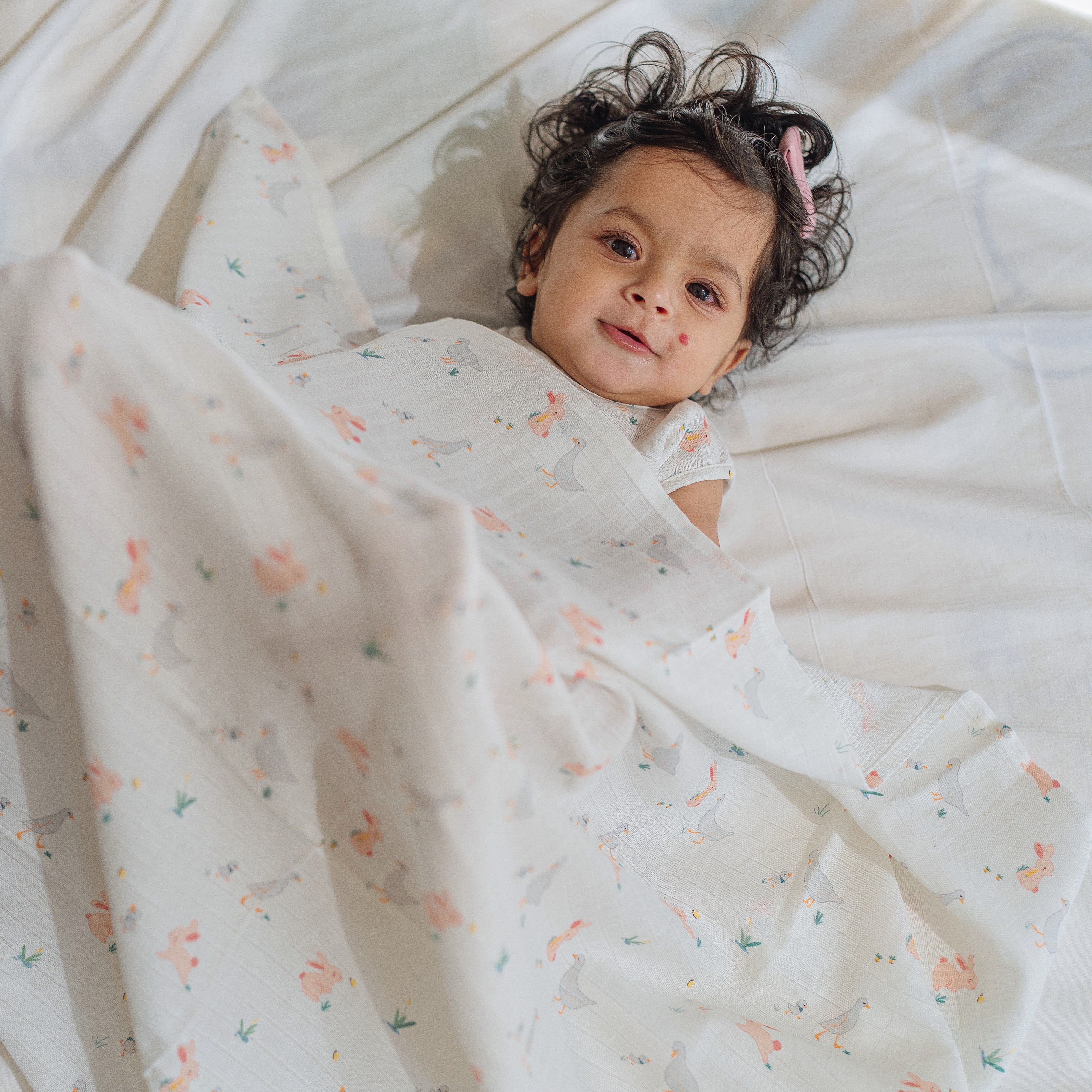 Organic Muslin Swaddle (Set of 3)