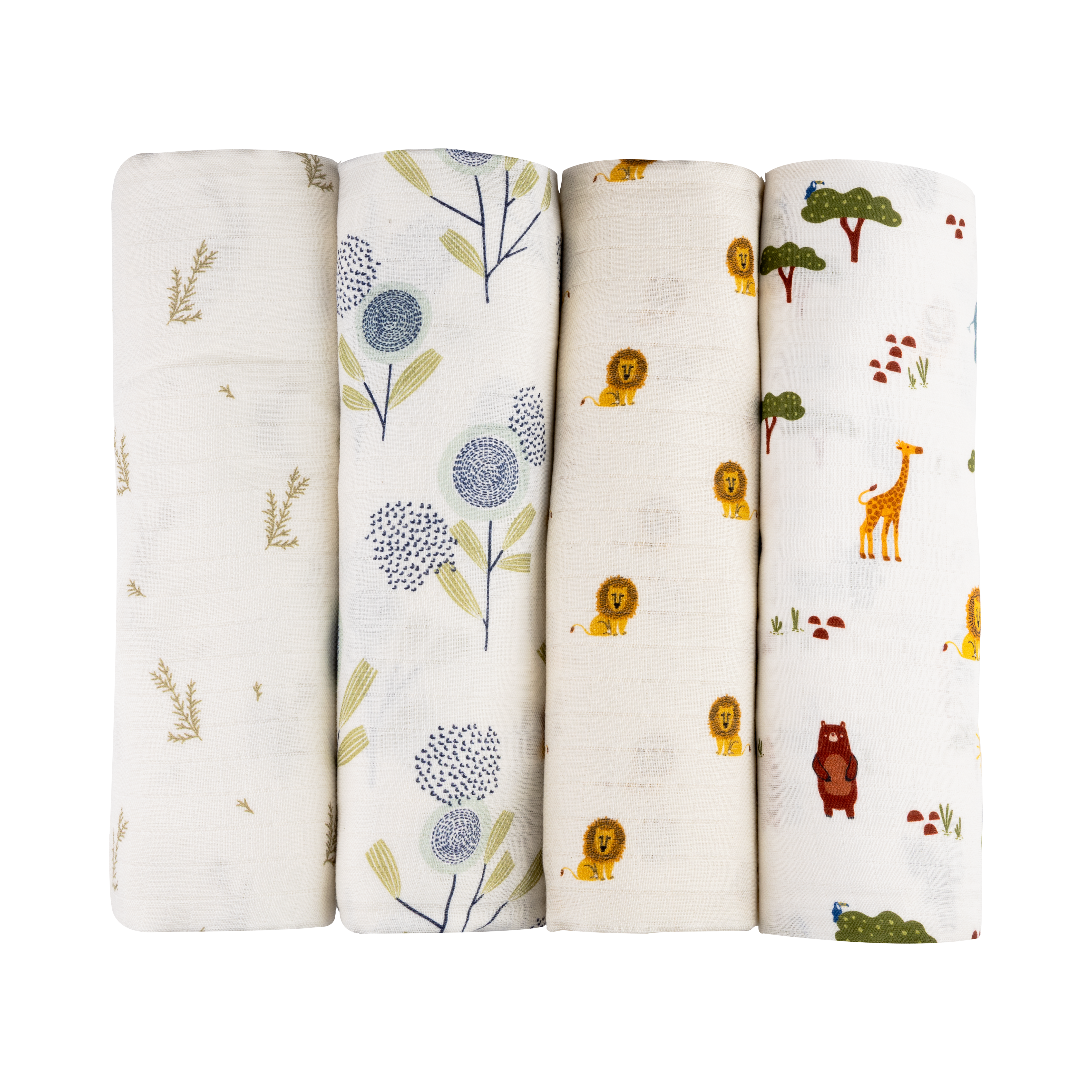 Organic Muslin Swaddle (Set of 4)