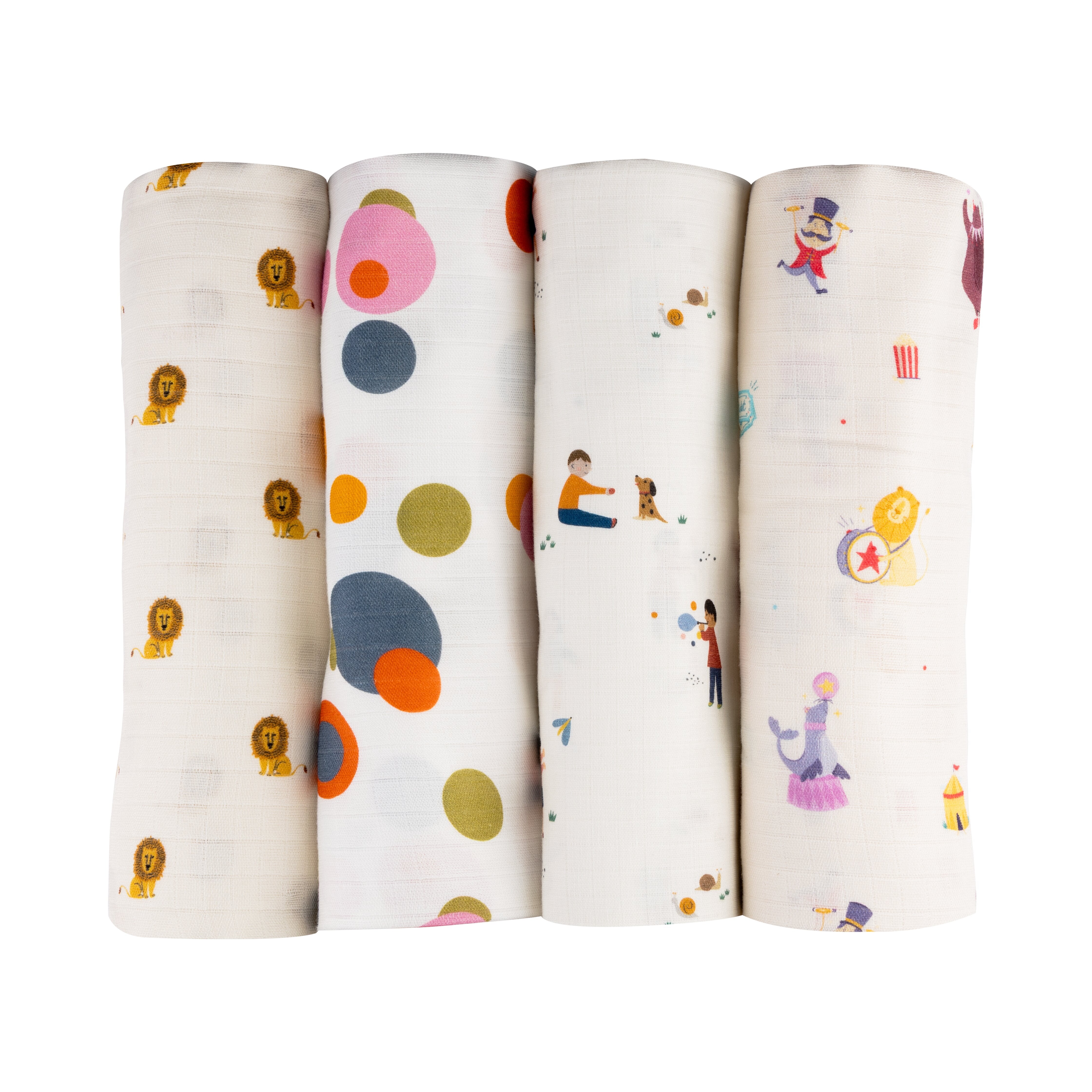 Organic Muslin Swaddle (Set of 4)