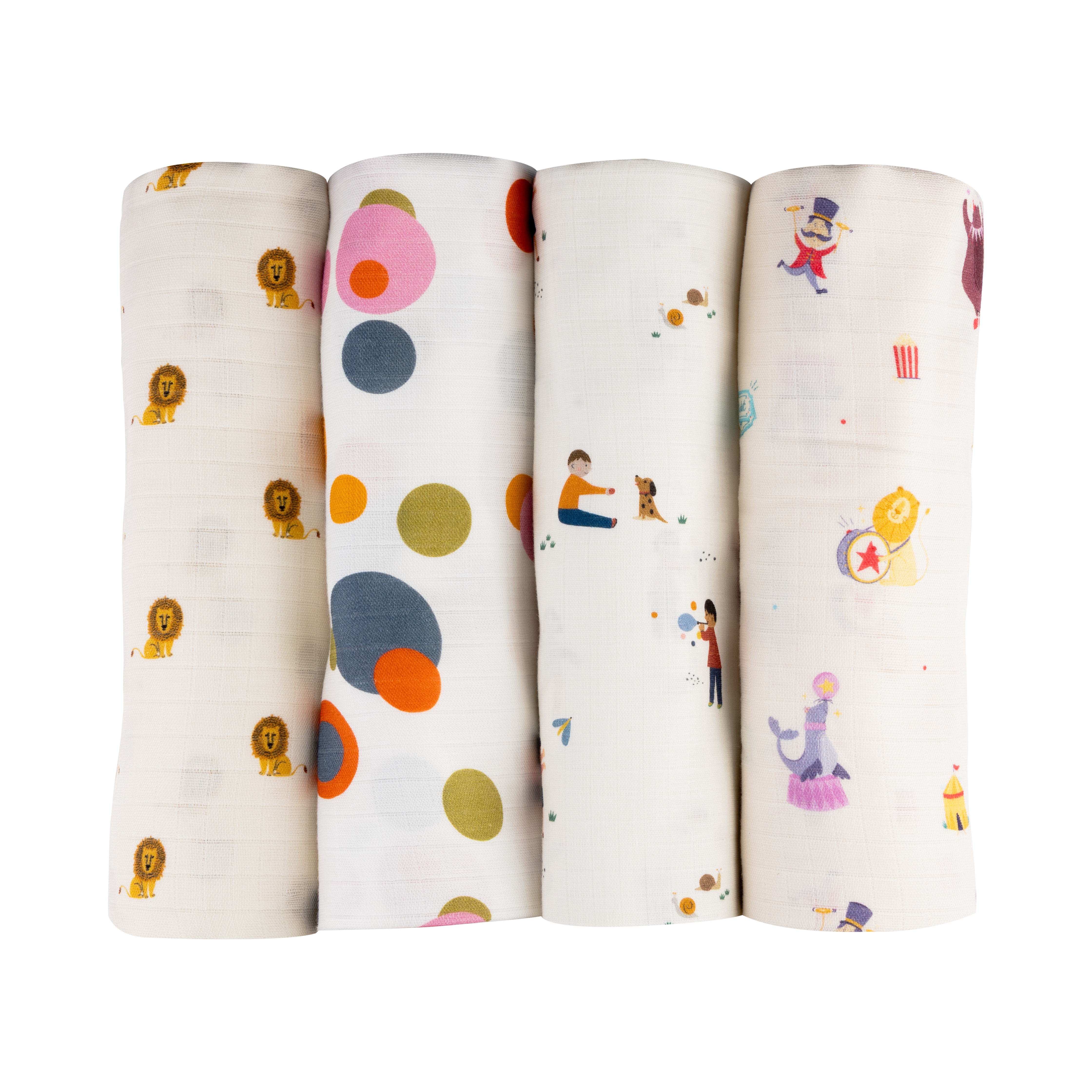 Organic Muslin Swaddle (Set of 4)