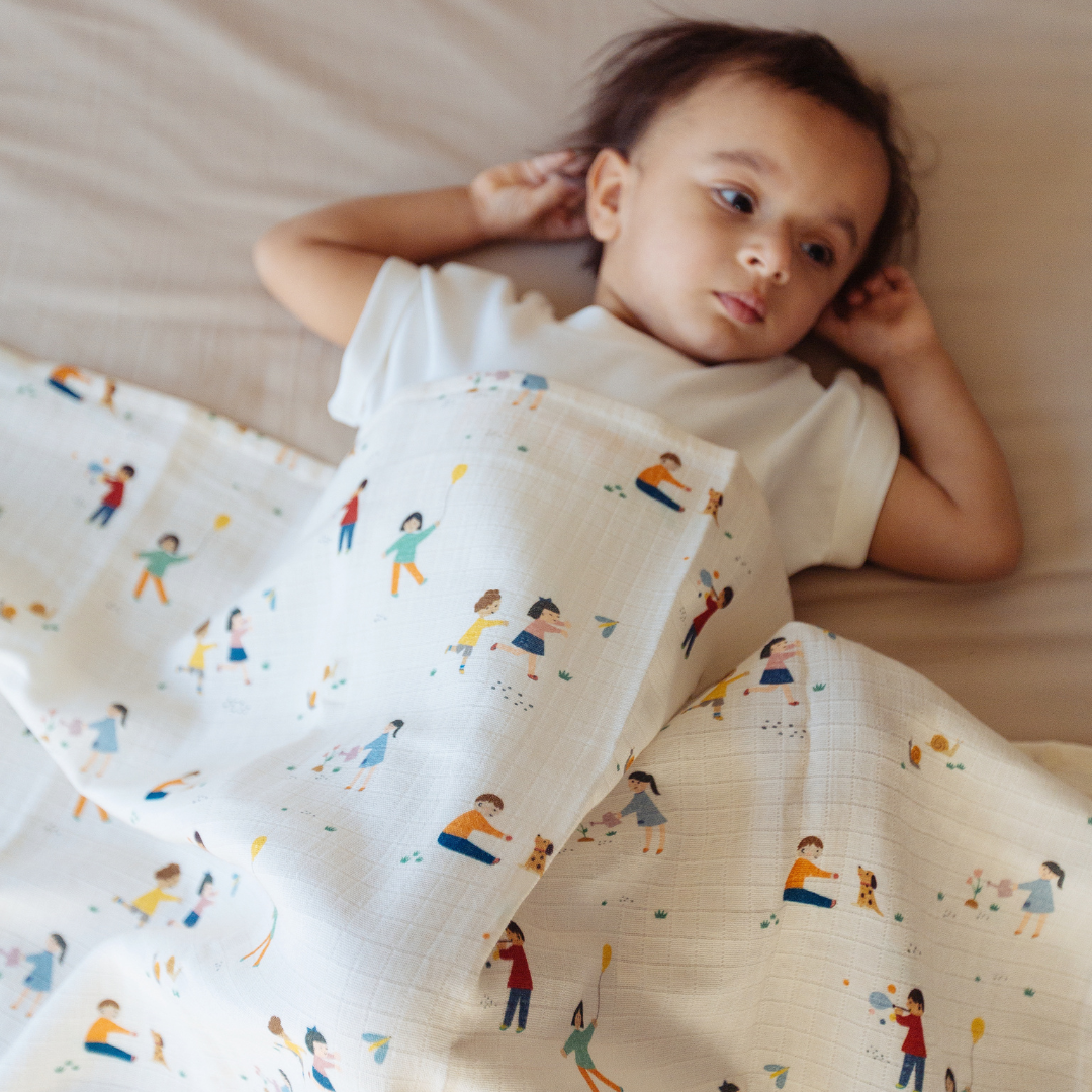 Organic Muslin Swaddle (Set of 4)