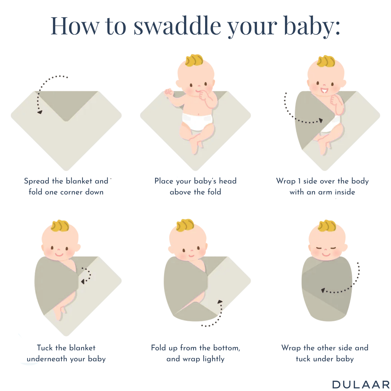 Organic Muslin Swaddle (Set of 4)