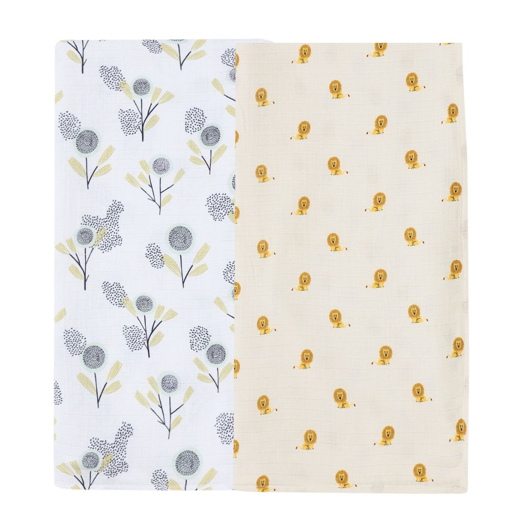 Organic Muslin Swaddle (Set of 2)