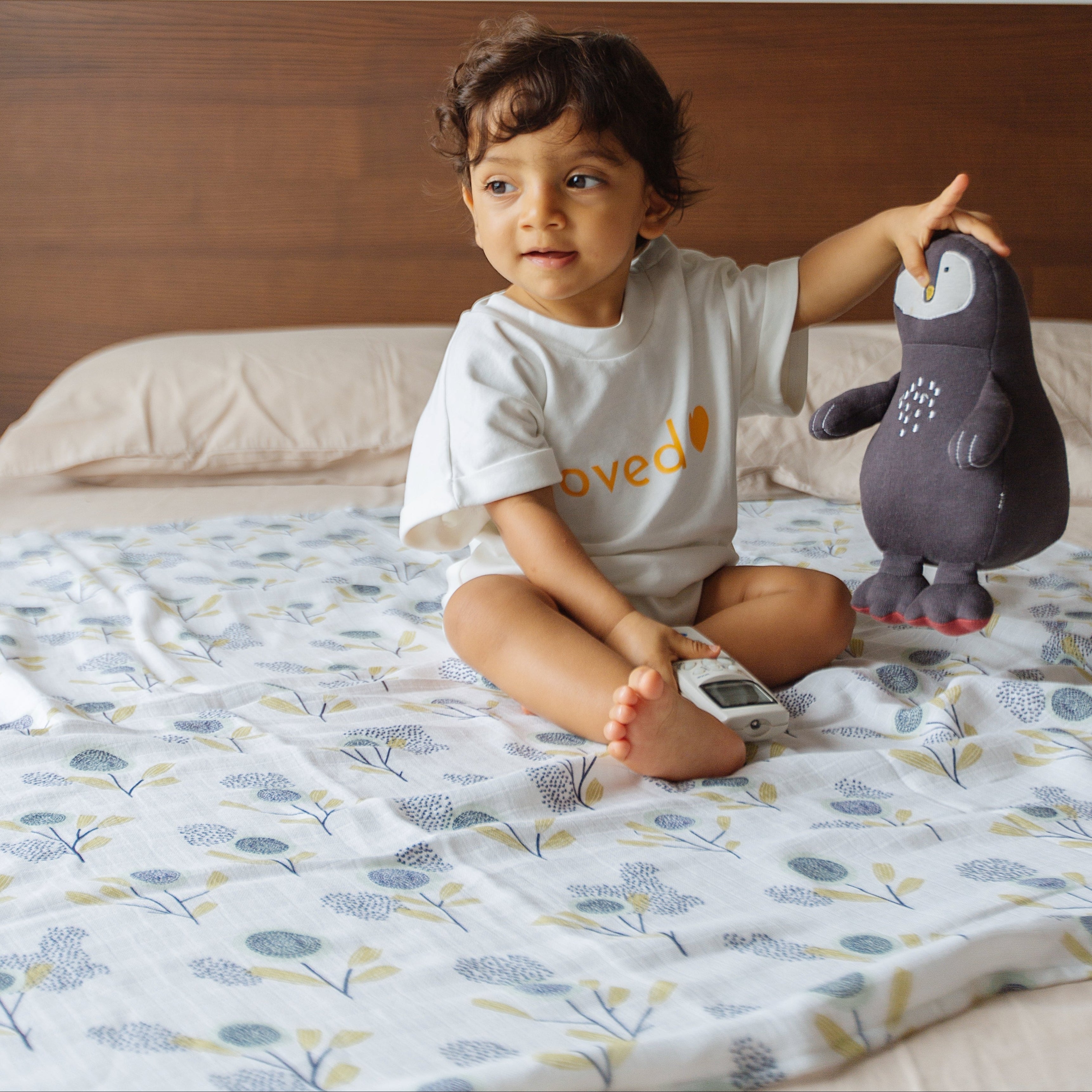 Organic Muslin Swaddle (Set of 3)