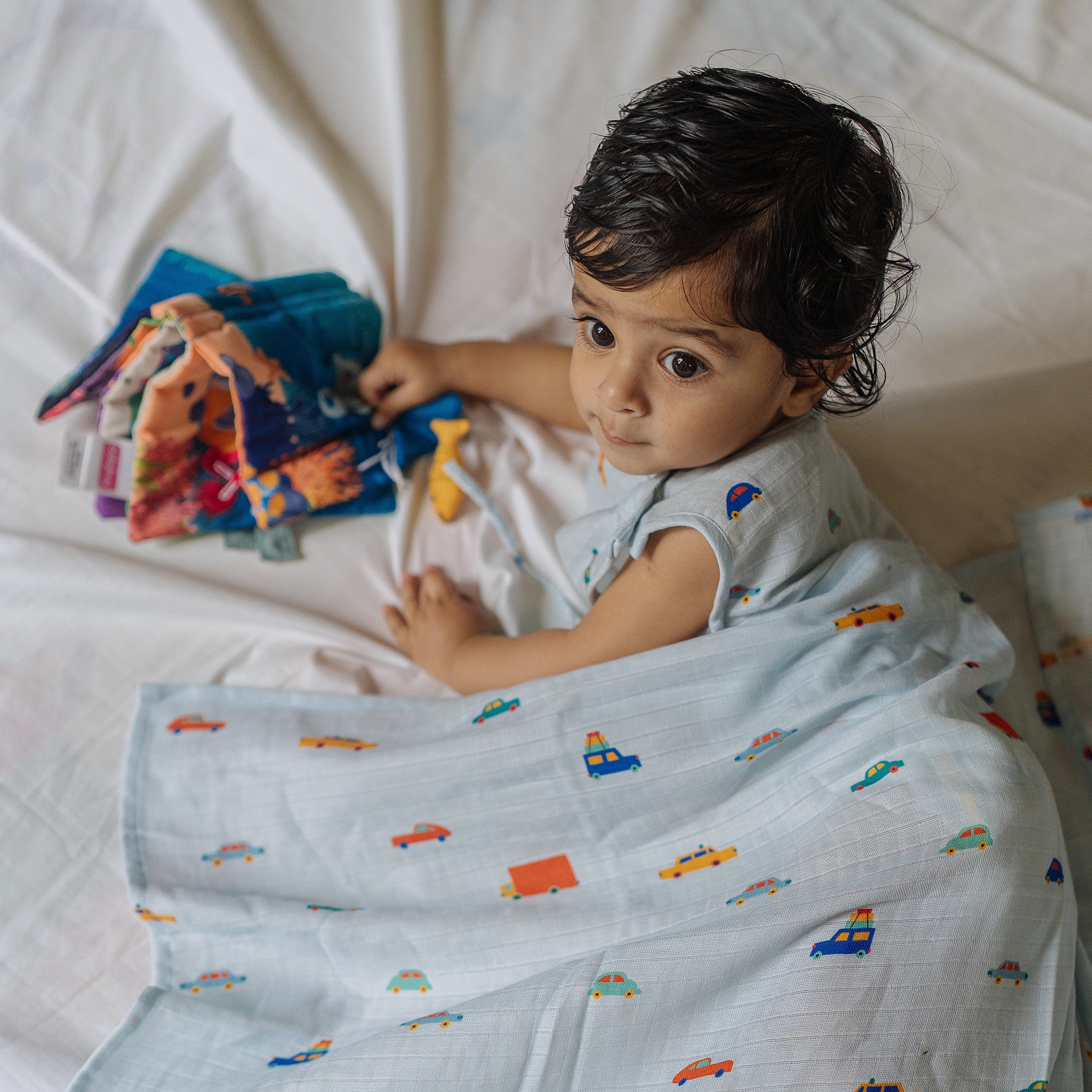Organic Muslin Swaddle (Set of 3)