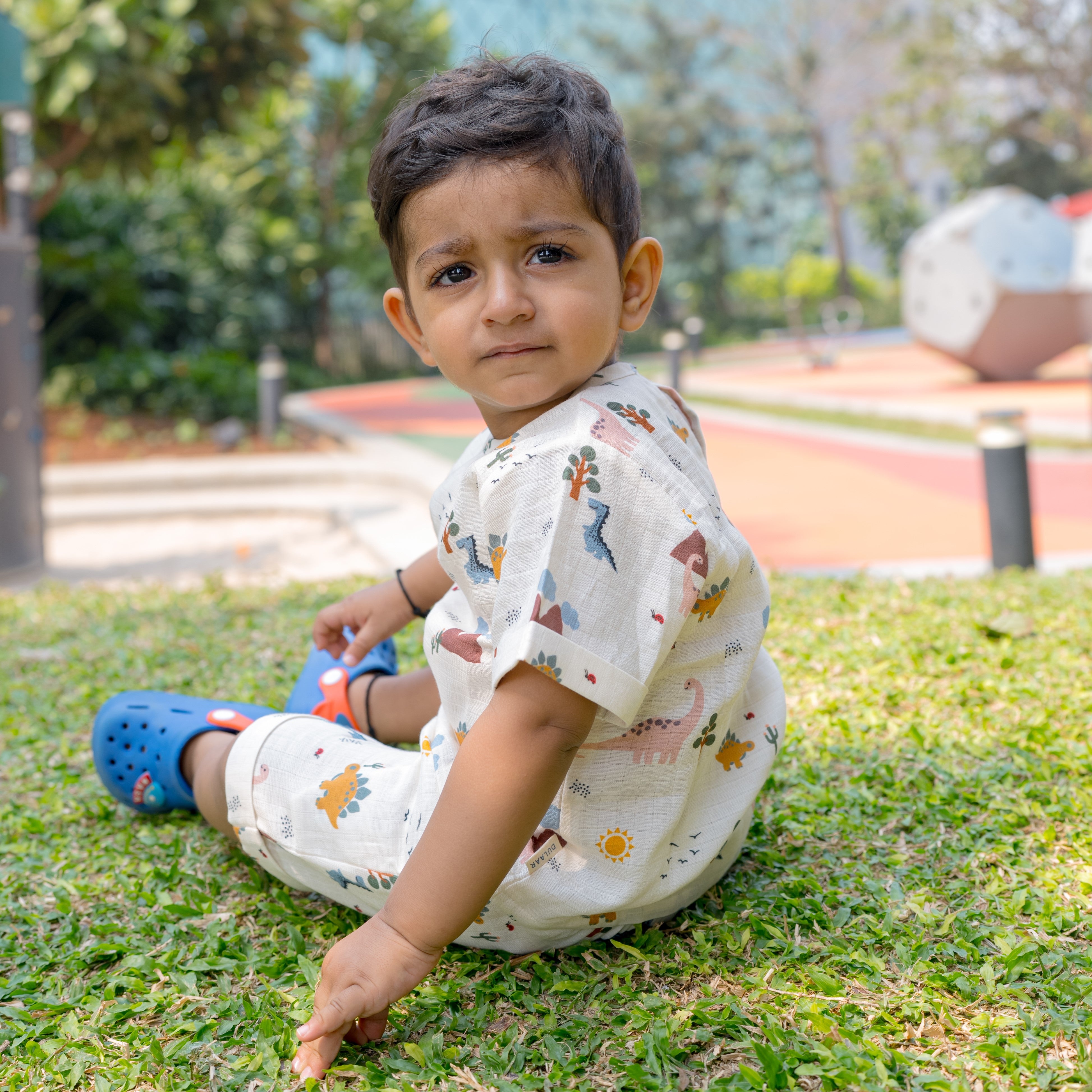 Organic Muslin Tee & Shorts Set