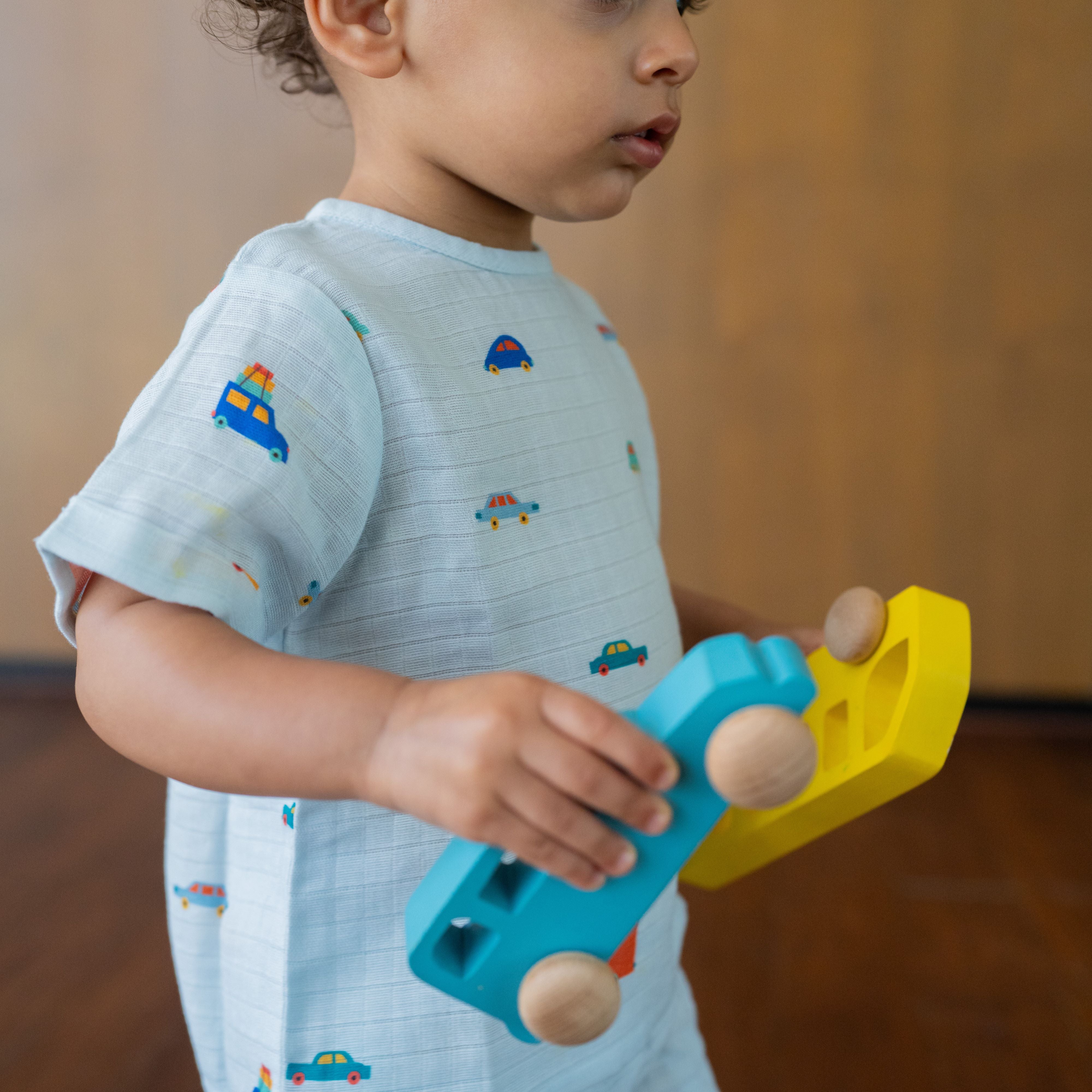 Organic Muslin Tee & Shorts Set