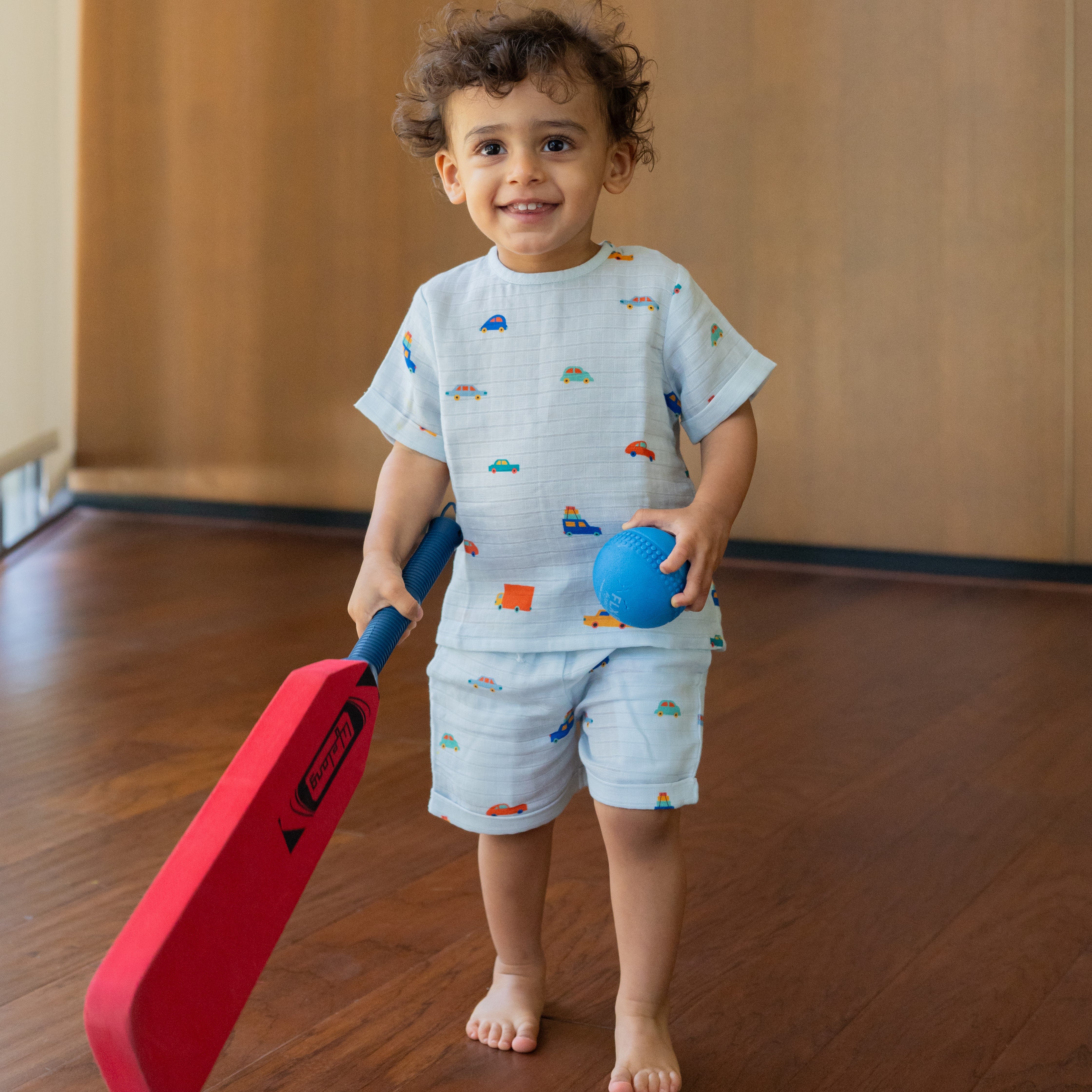 Organic Muslin Tee & Shorts Set