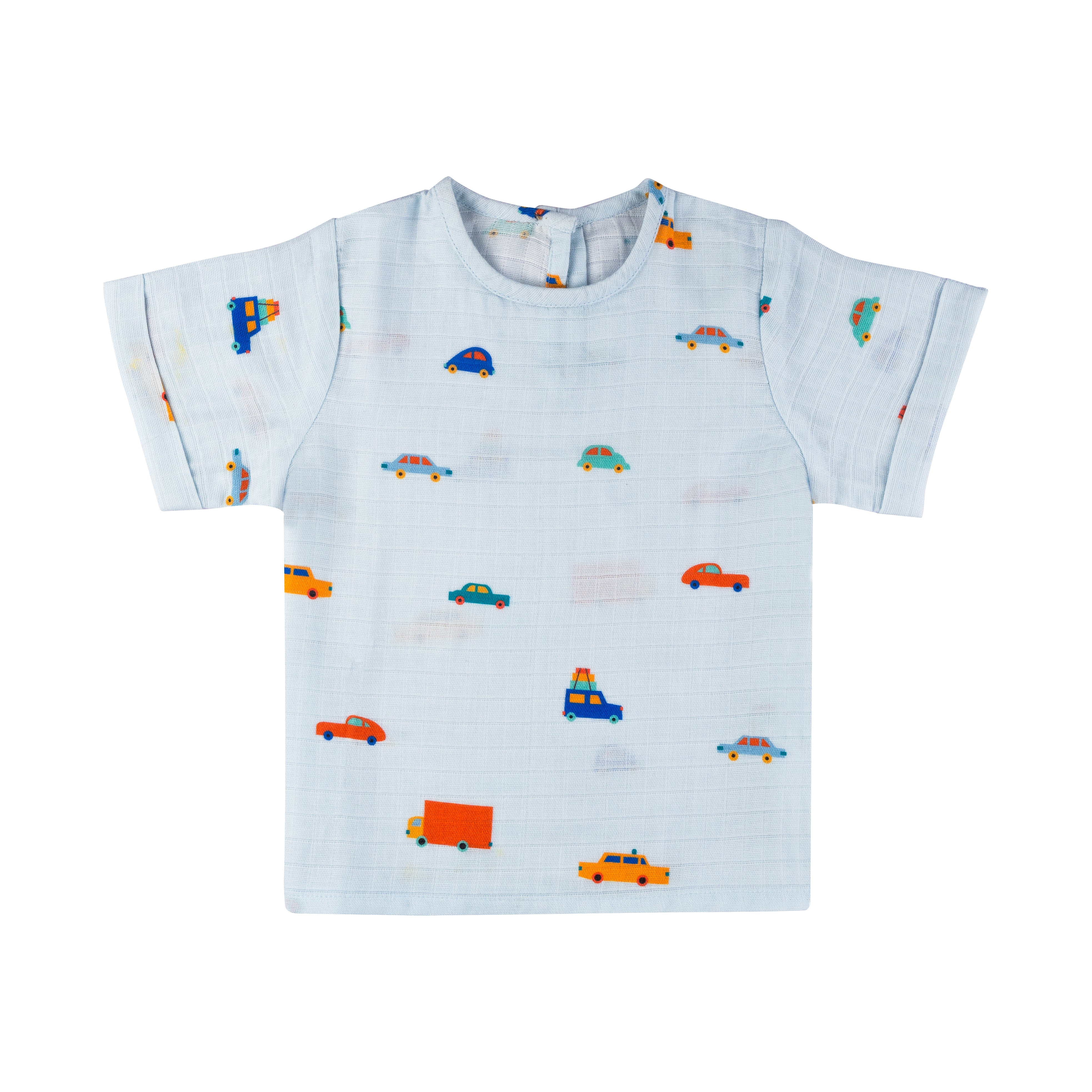 Organic Muslin Tee & Shorts Set