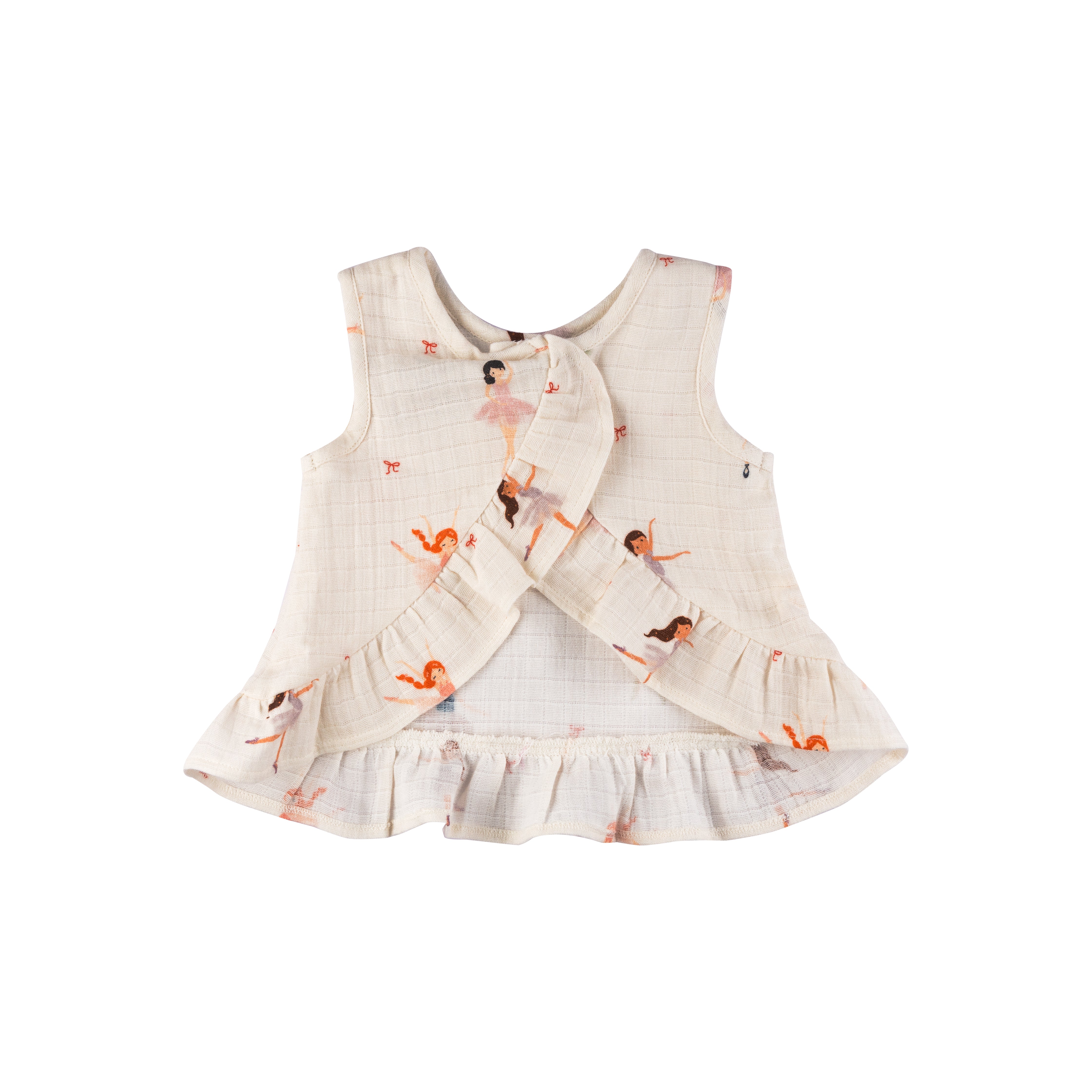 Organic Muslin Top & Shorts Set