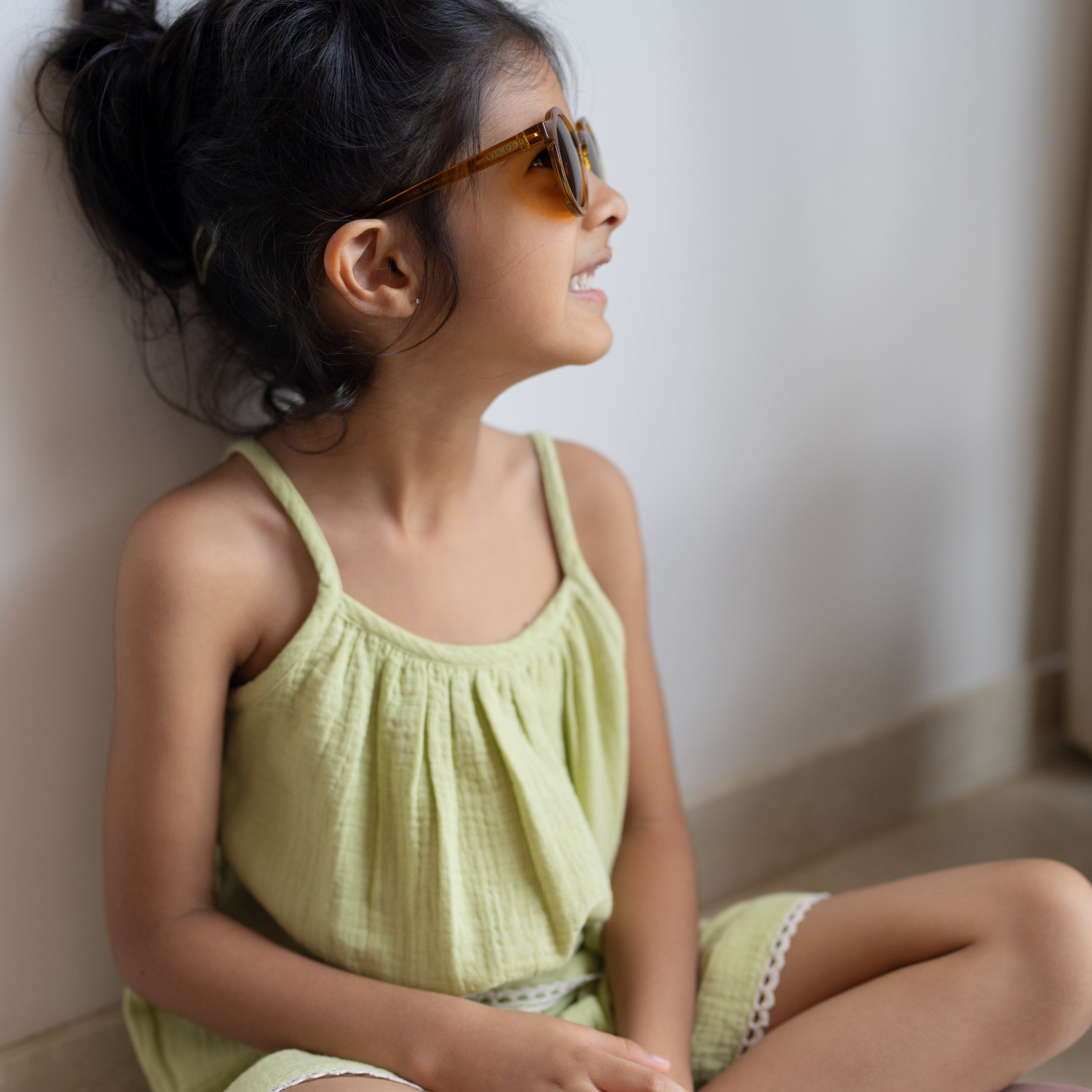 Organic Muslin Top & Shorts Set