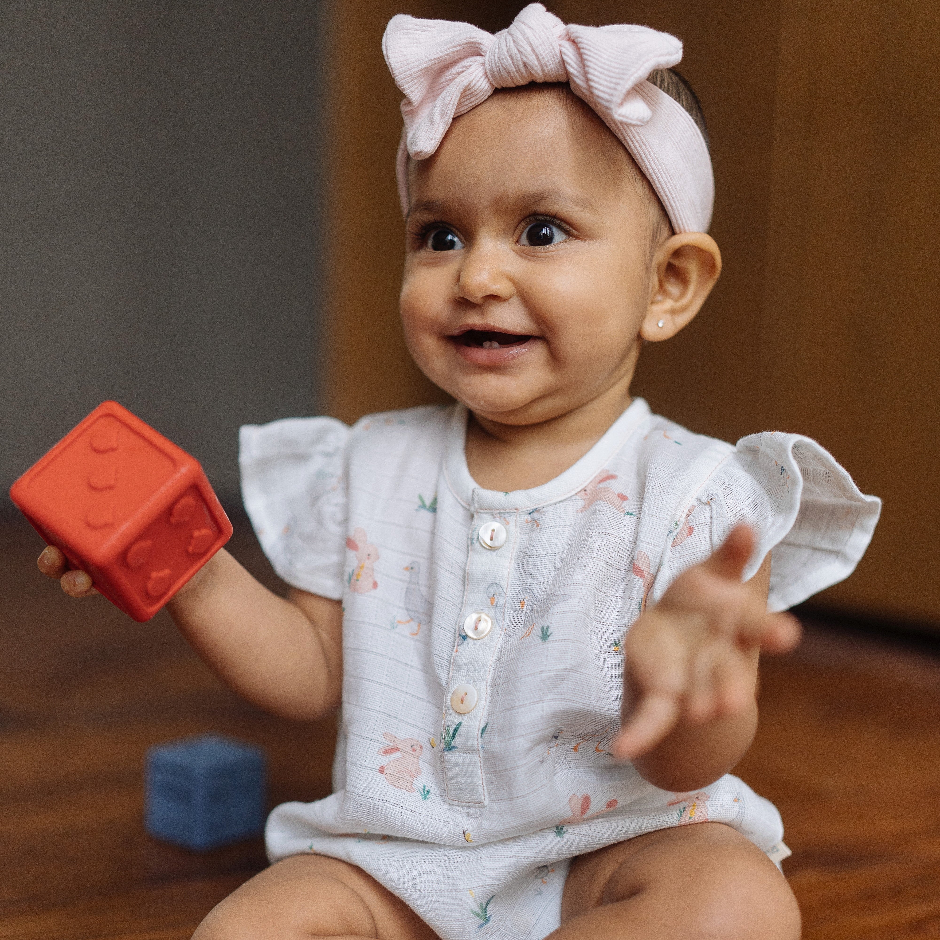 Organic Muslin Romper