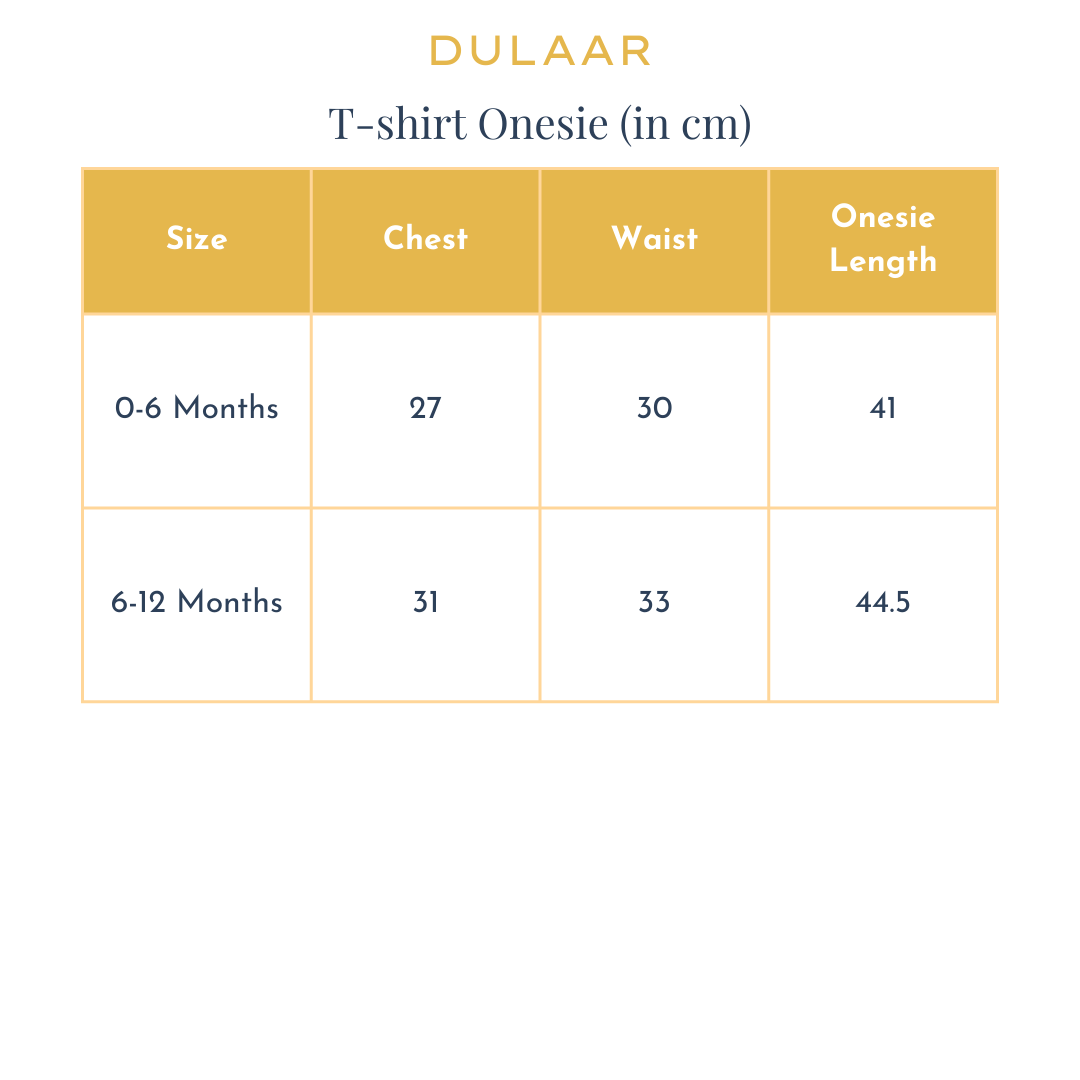 Organic Cotton T-shirt Onesie (Set of 3)