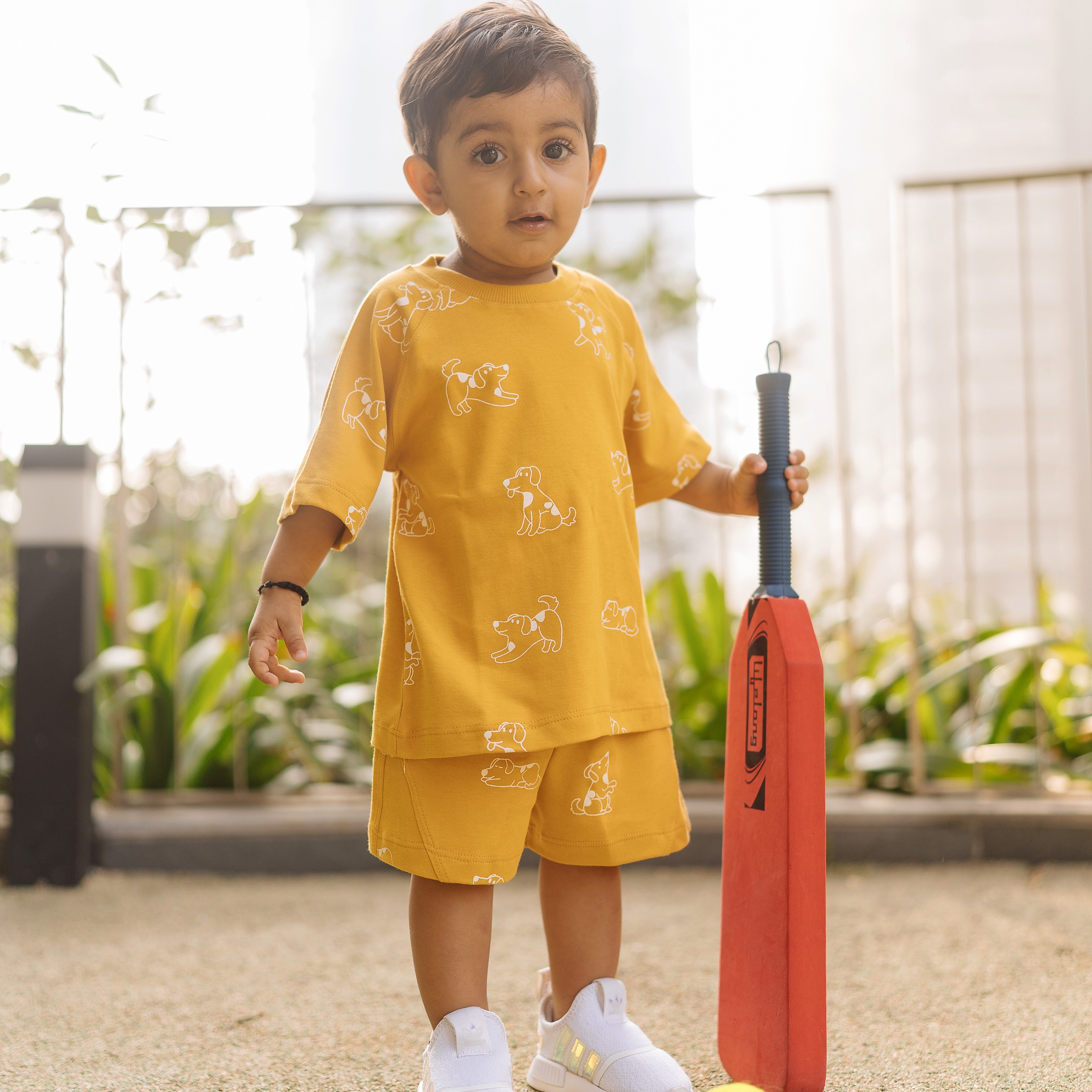 Organic Tee & Shorts Co-ord Set