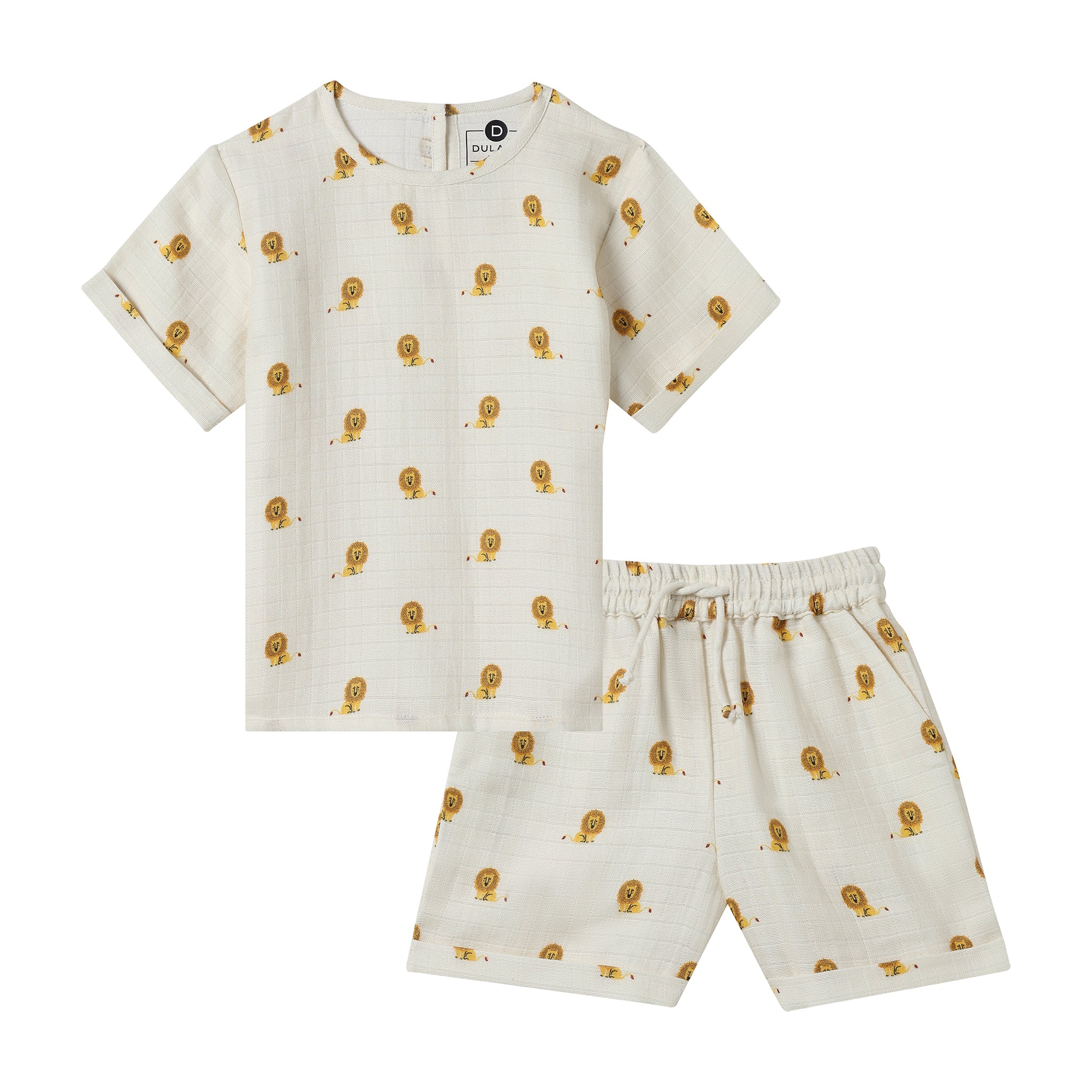Organic Muslin Tee & Shorts Set