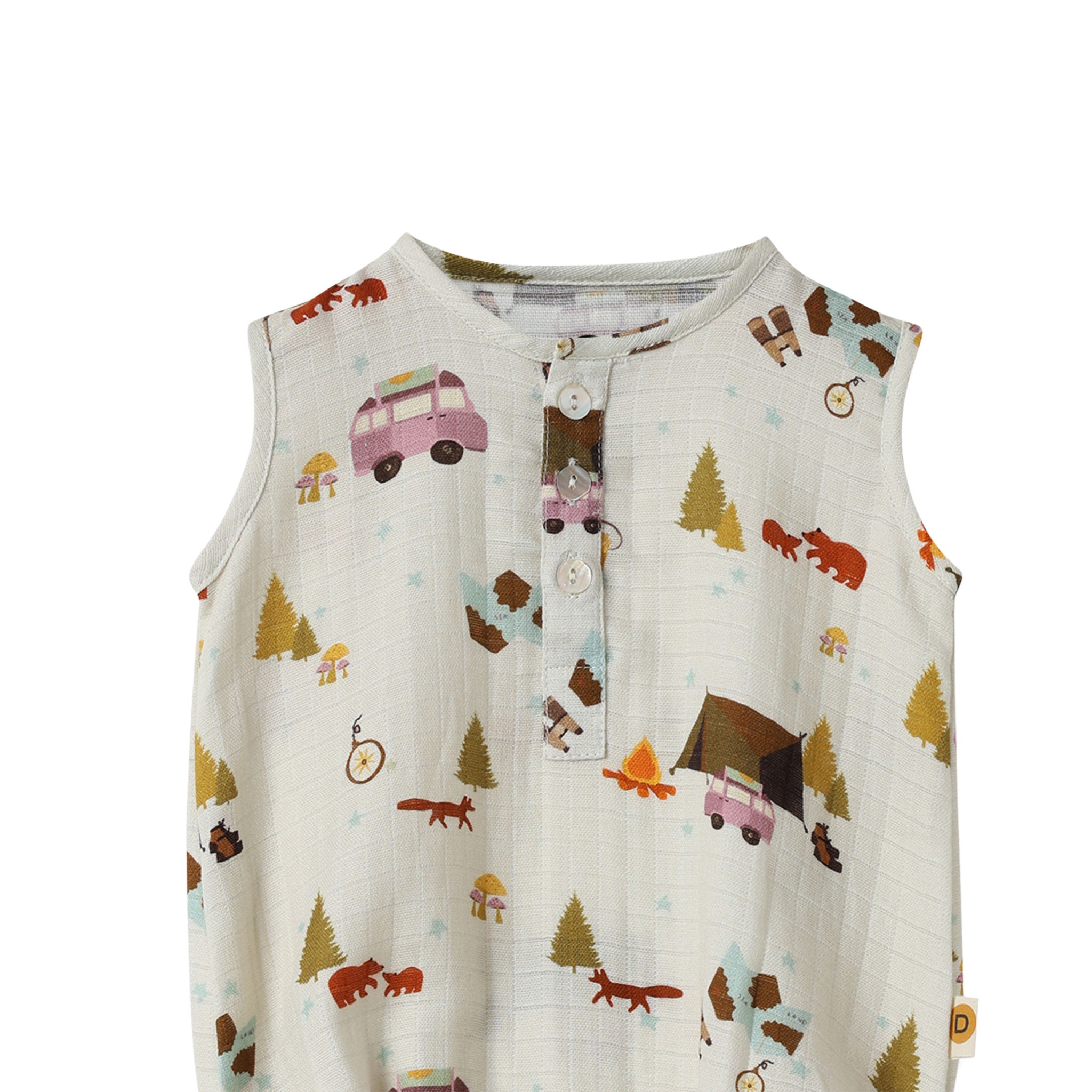 Organic Muslin Romper