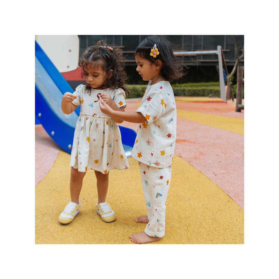 Organic Muslin Joggers Set