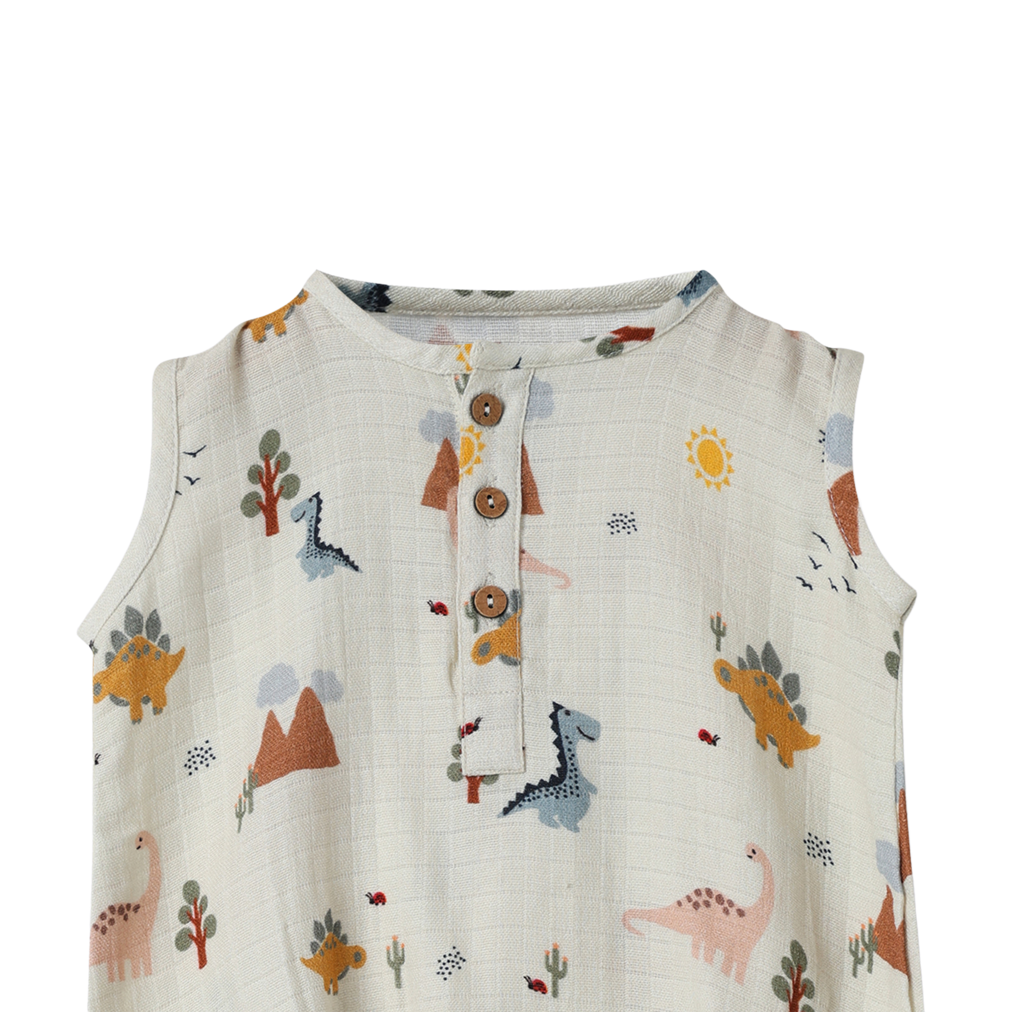 Organic Muslin Romper