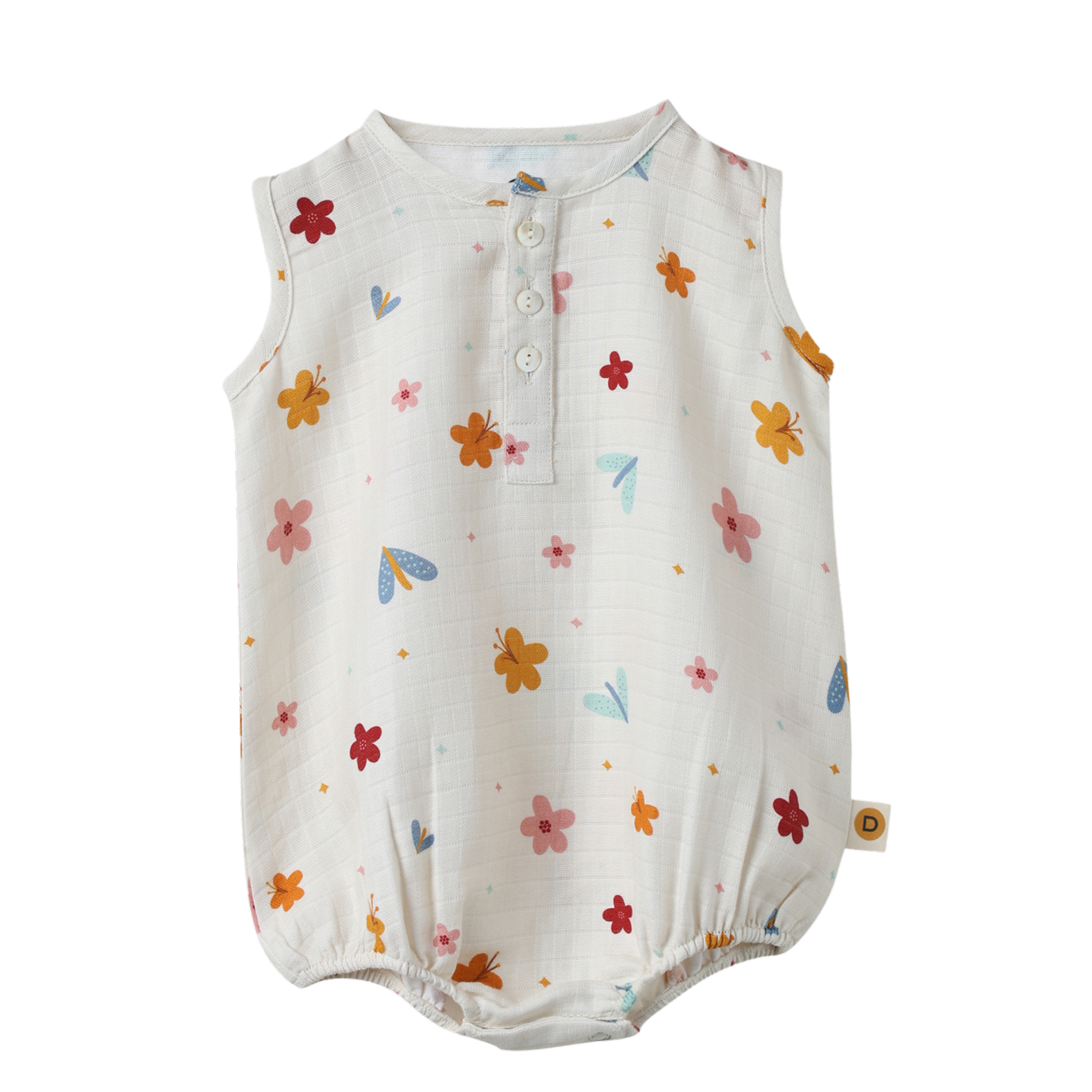 Organic Muslin Romper