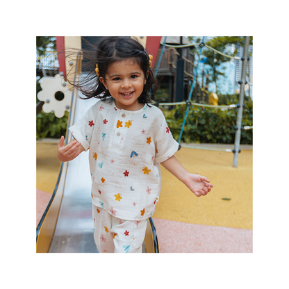 Organic Muslin Joggers Set