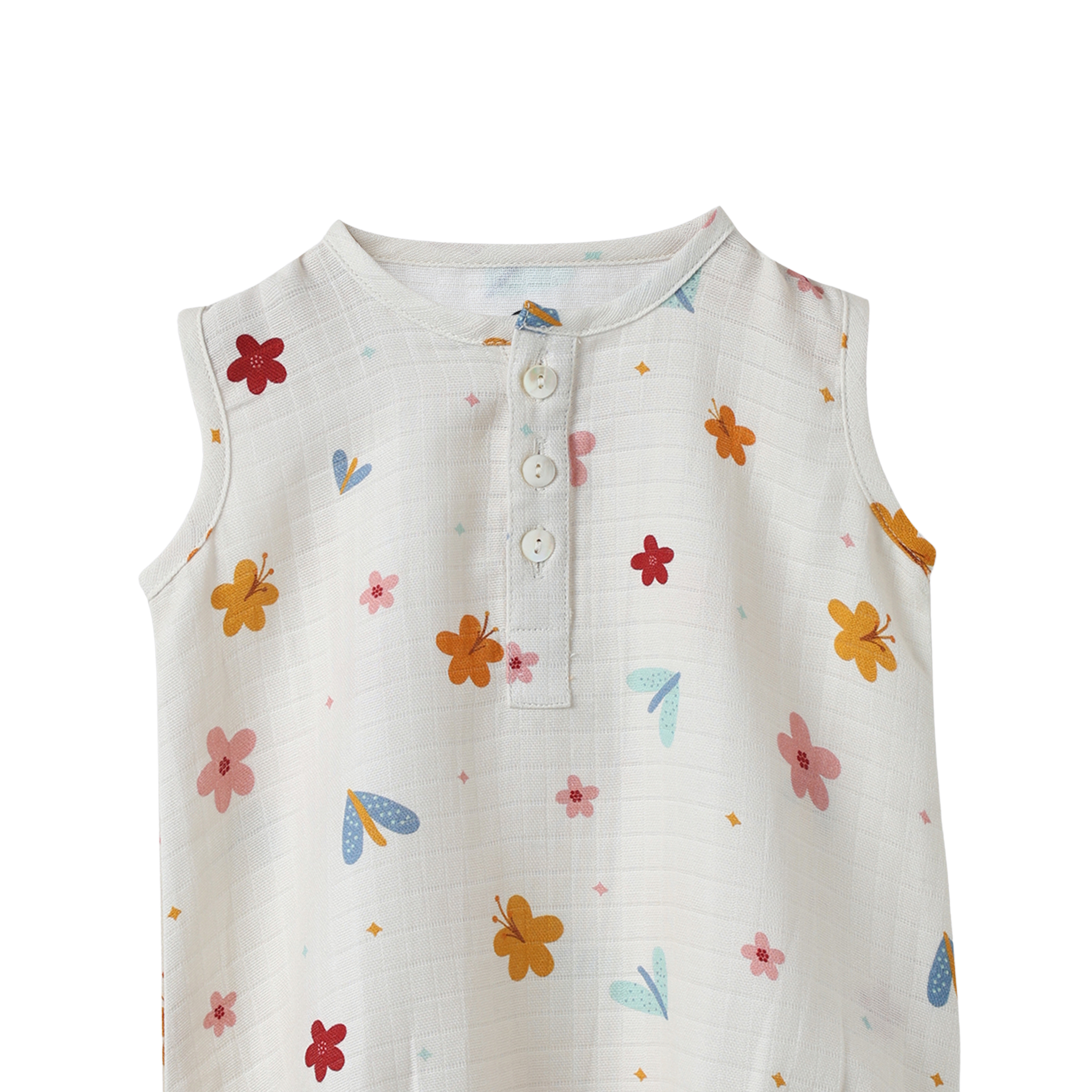 Organic Muslin Romper