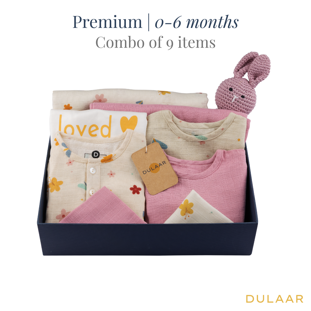 Welcome Home Baby! Newborn Gift Box Set (0-6 Months)