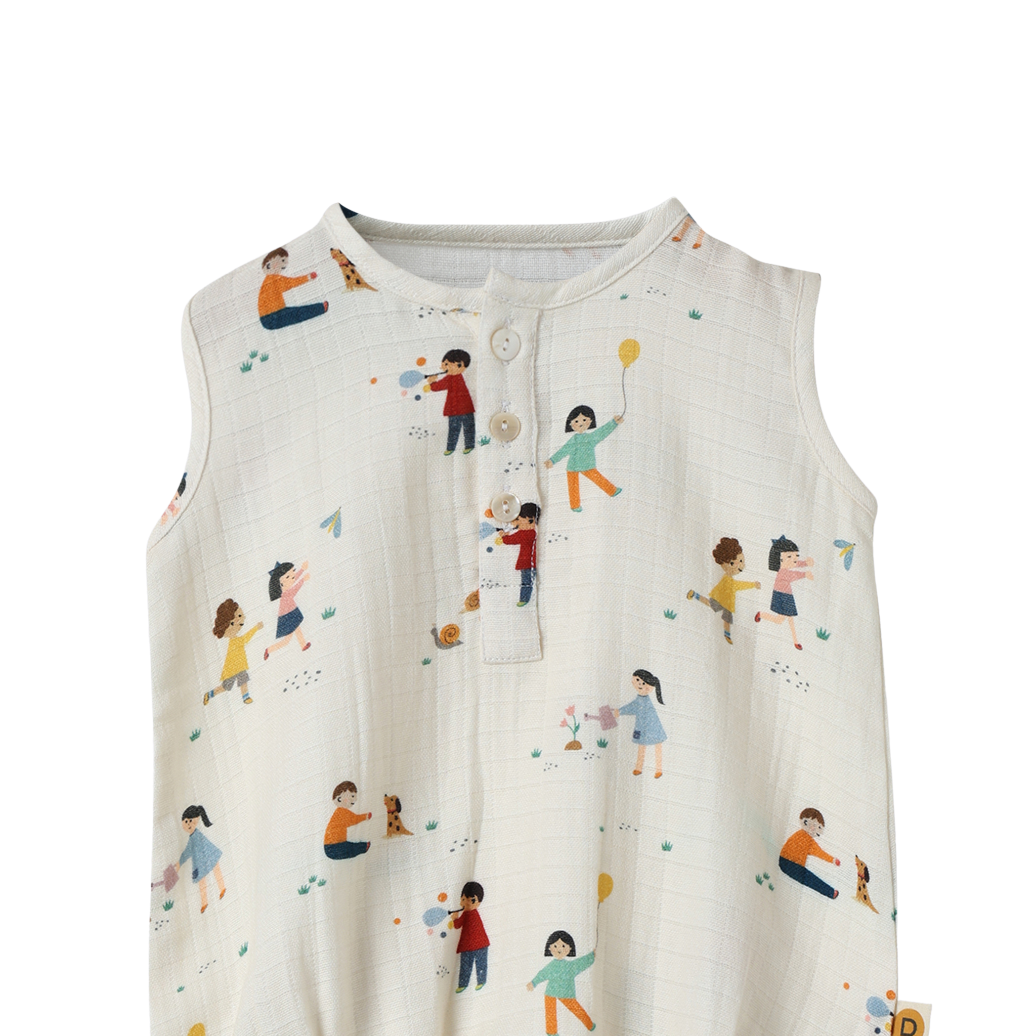 Organic Muslin Romper