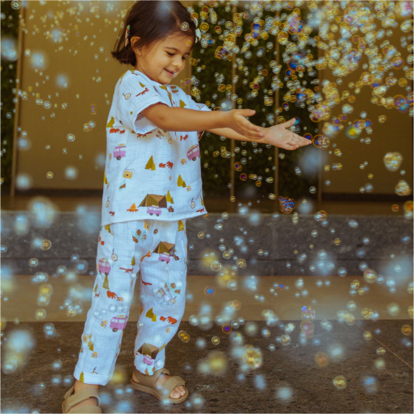 Organic Muslin Joggers Set