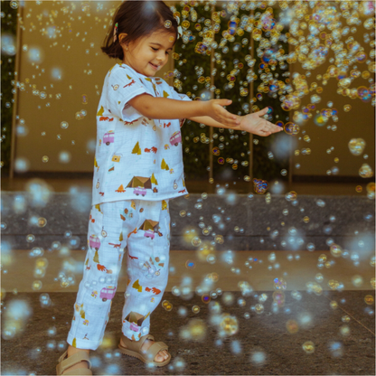 Organic Muslin Joggers Set