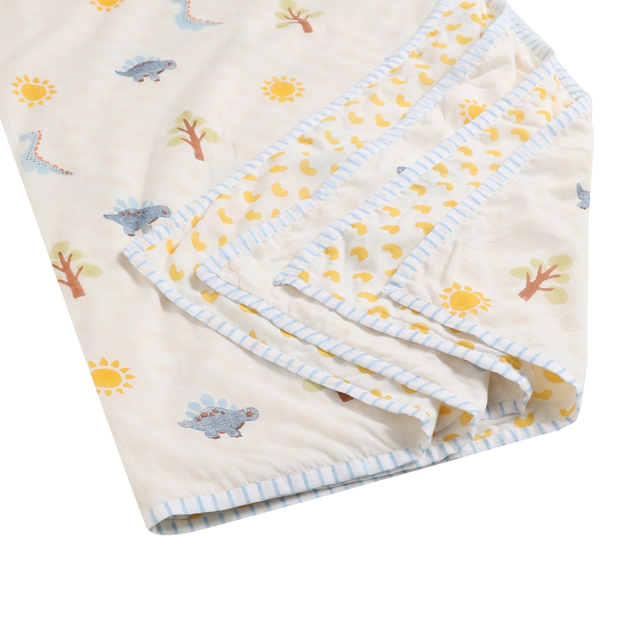 Mulmul Muslin Dohar | Hand-Block Printed