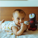 Puddles the Penguin | Organic Cotton Fabric Toy