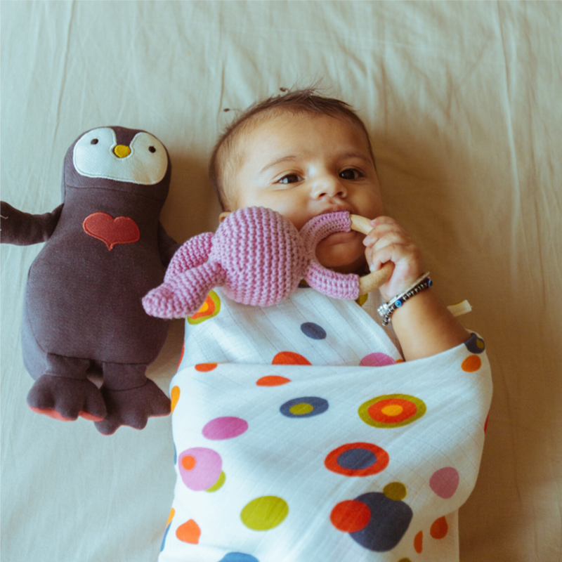 Organic muslin swaddle blankets sales