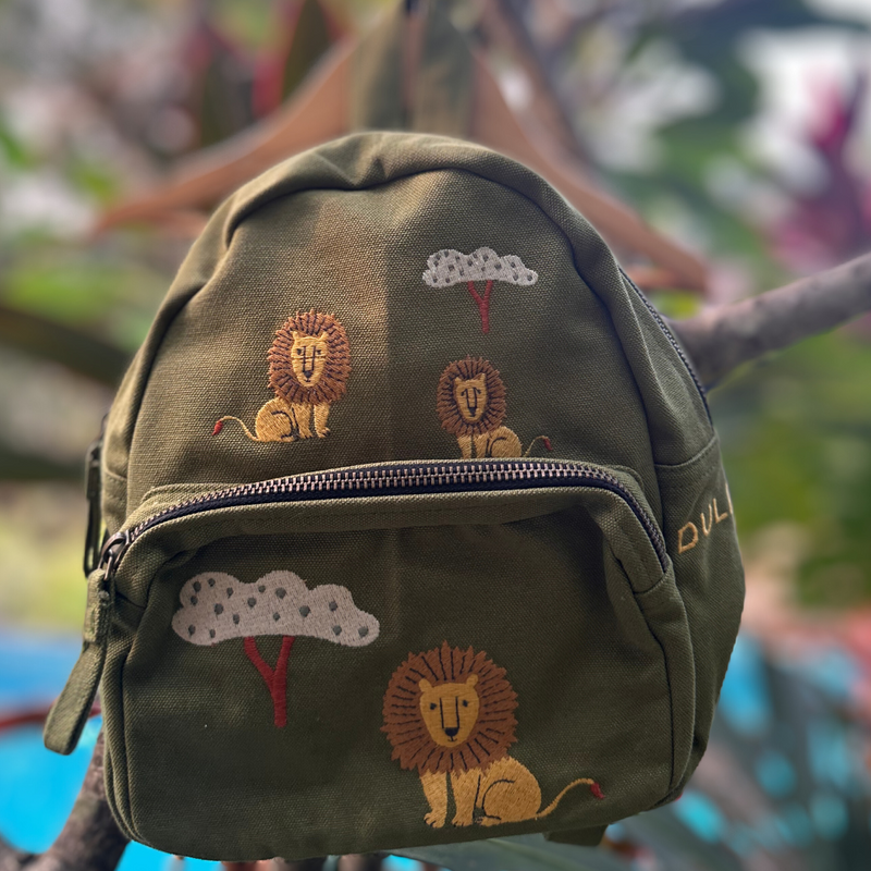 Organic Canvas Backpack