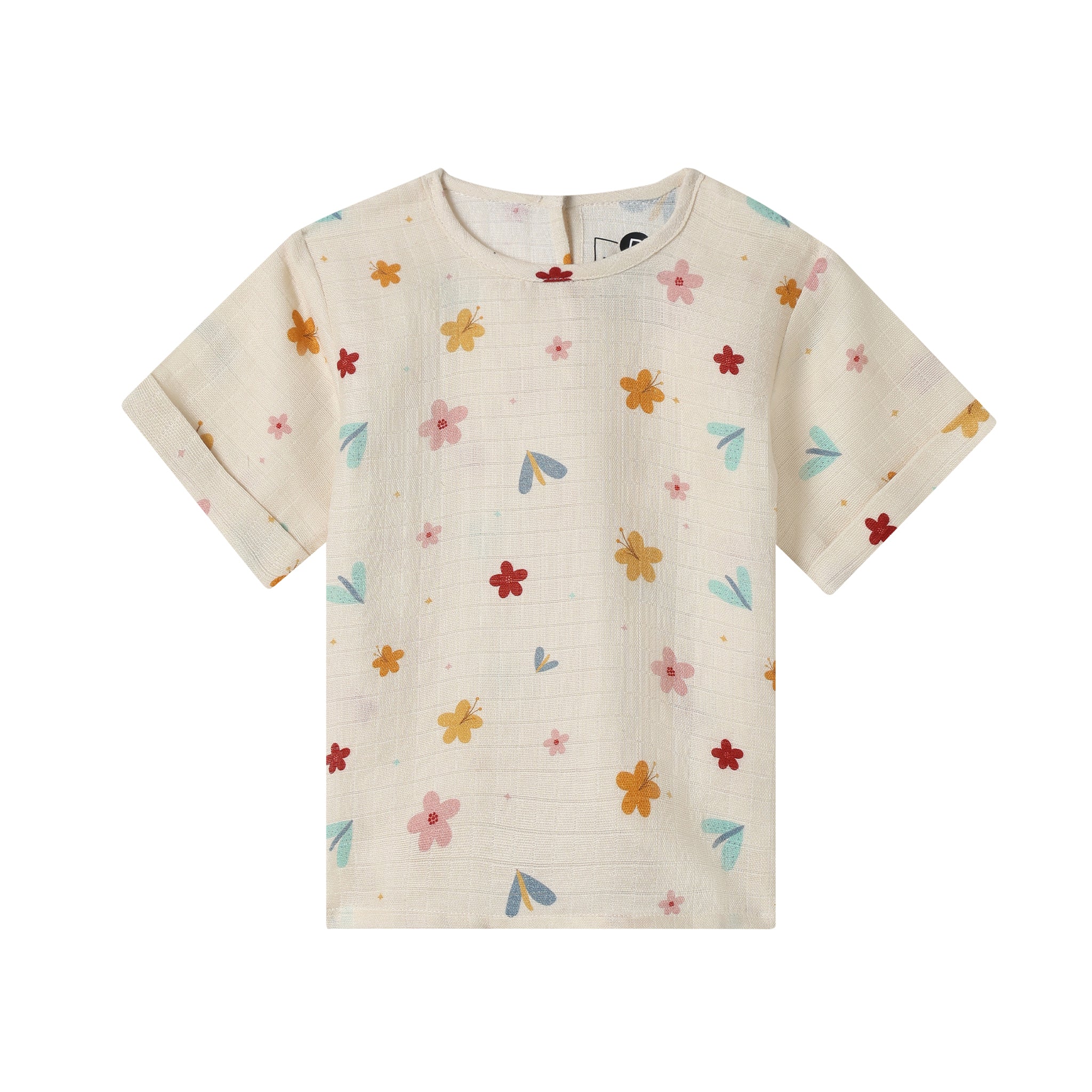 Organic Muslin Tee & Shorts Set