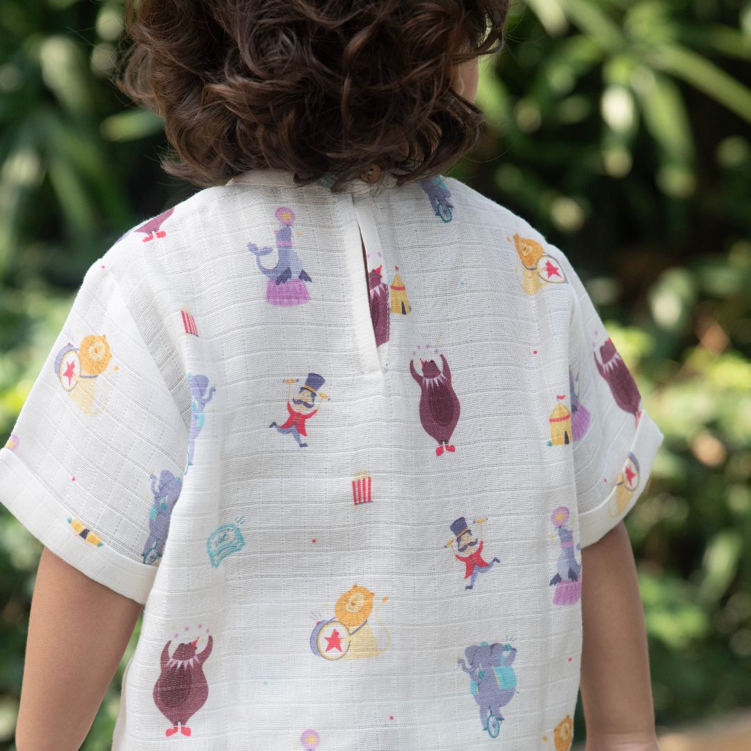 Organic Muslin Tee & Shorts Set