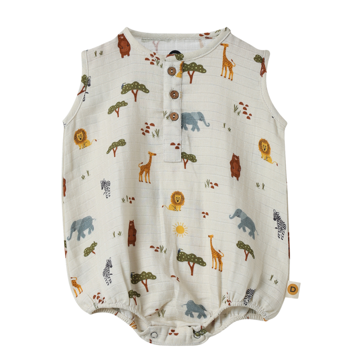 Organic Muslin Romper