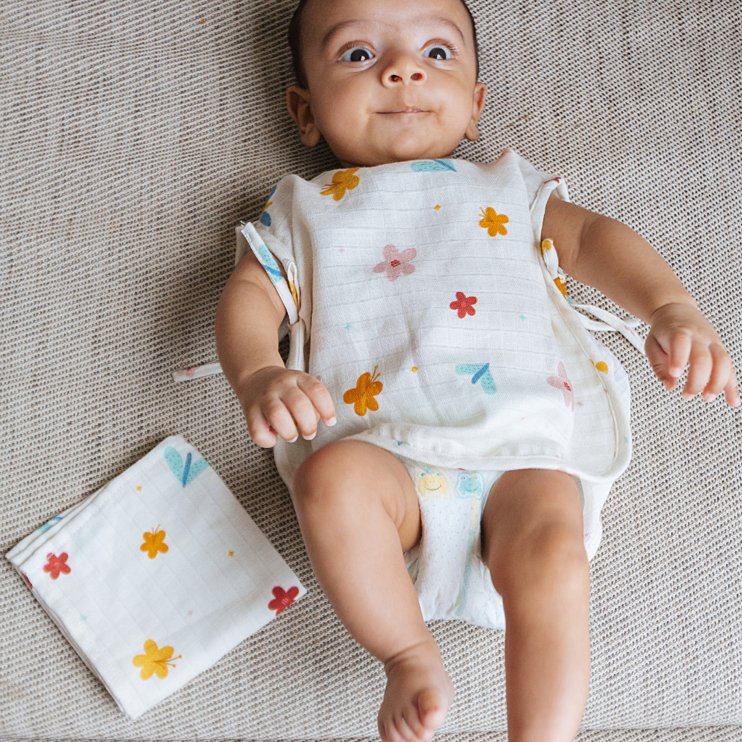 Organic Muslin Face Napkin (Set of 4)