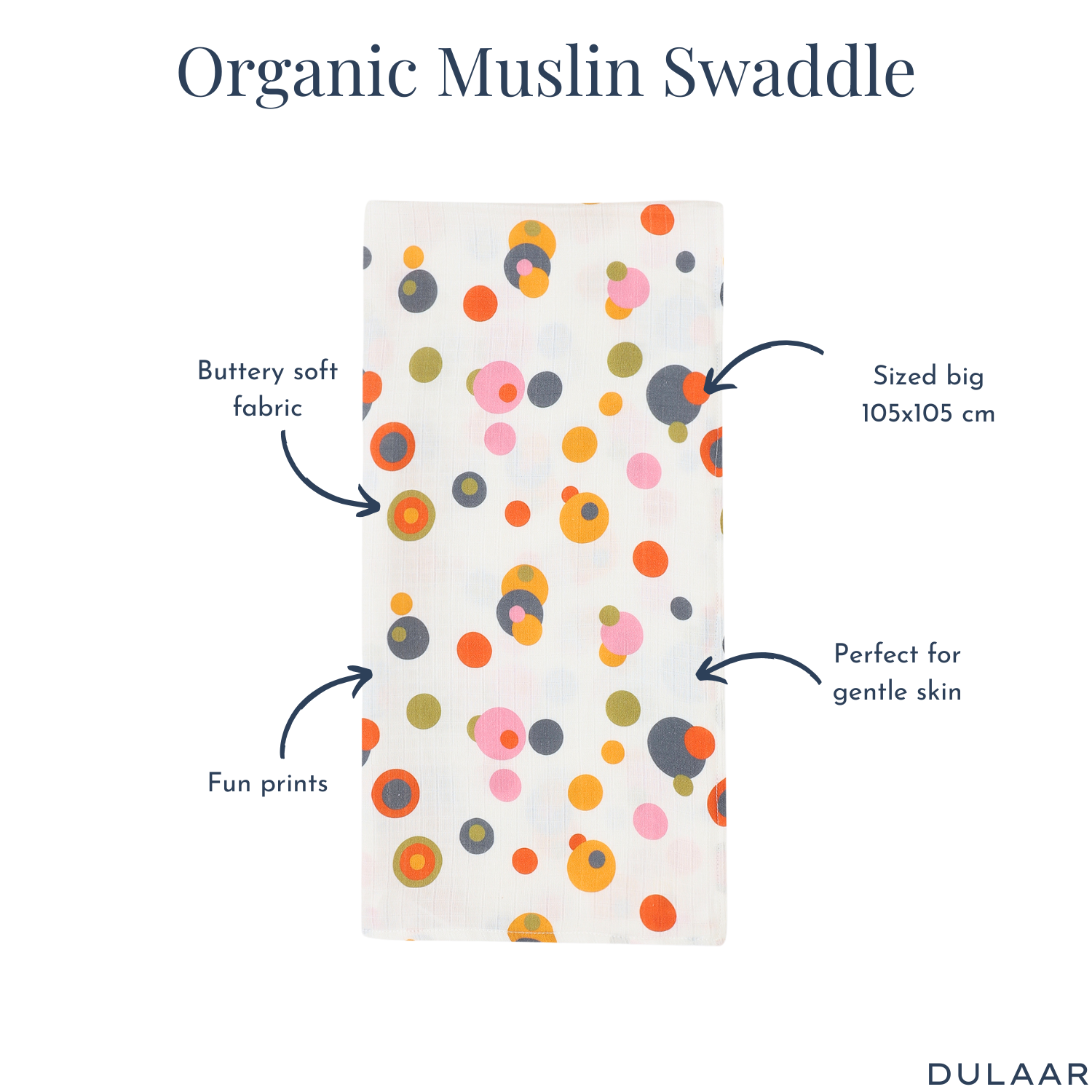 Organic Muslin Swaddle