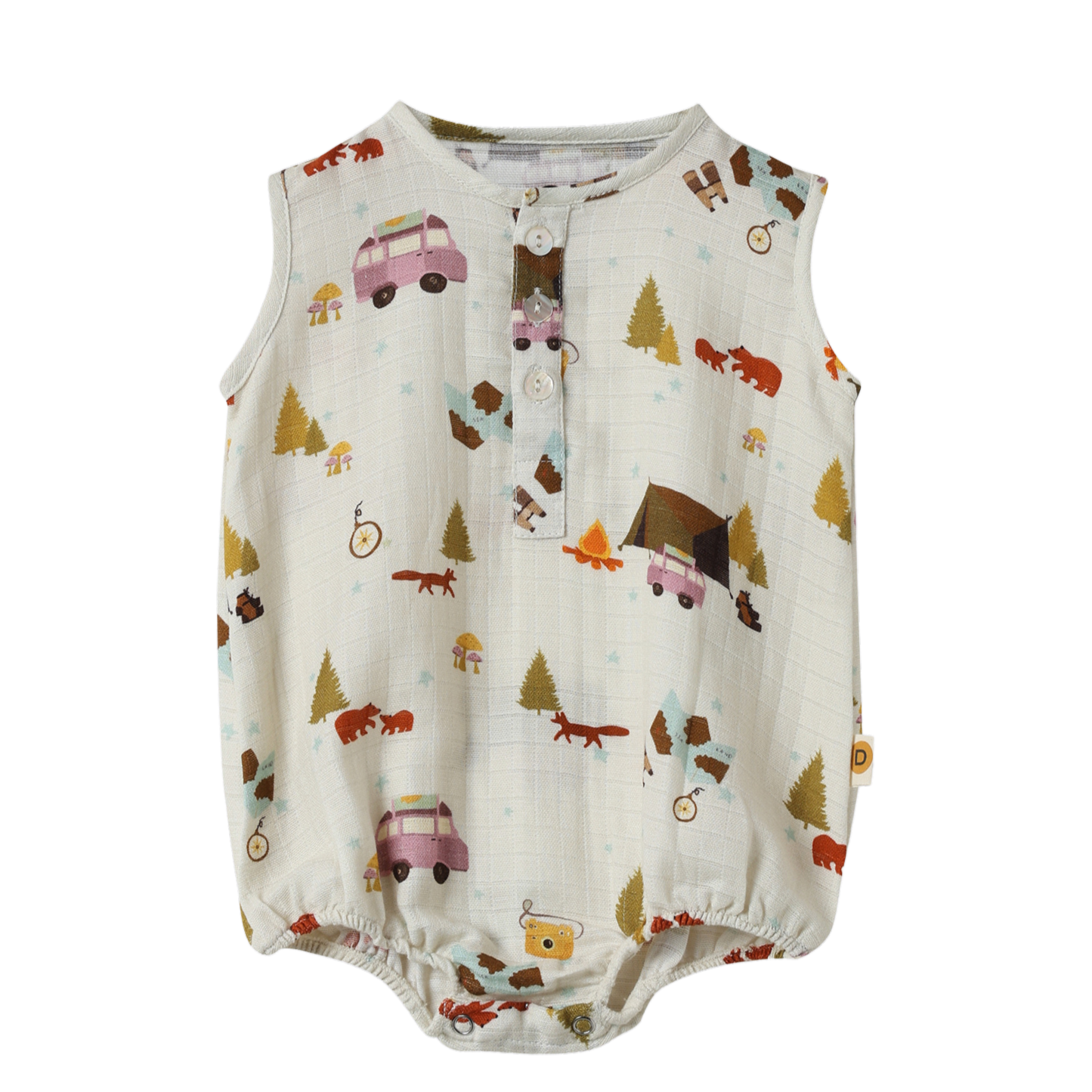 Organic Muslin Romper