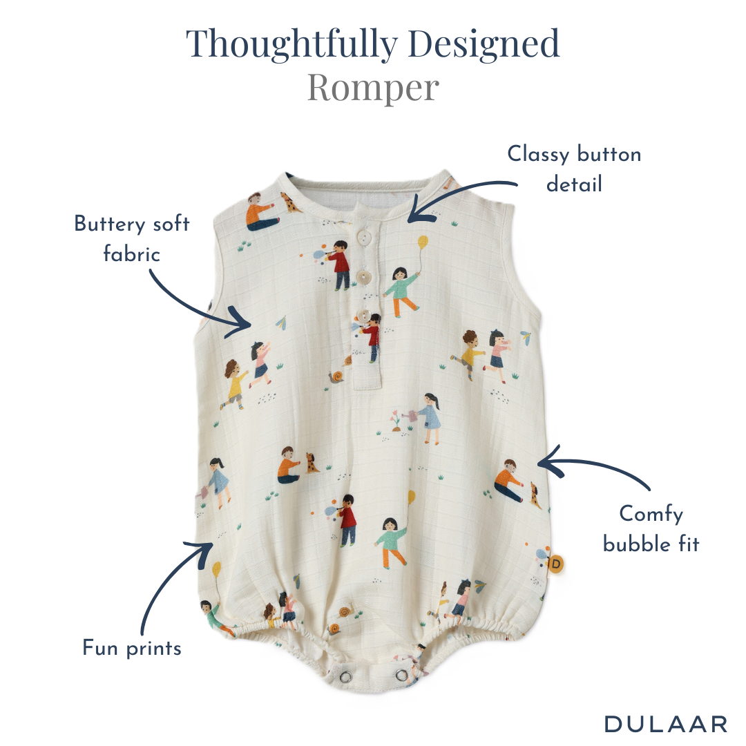 Organic Muslin Romper