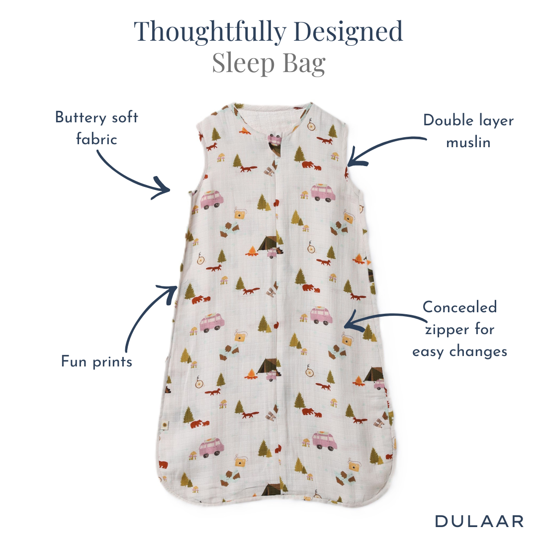 Organic Muslin Sleep Bag